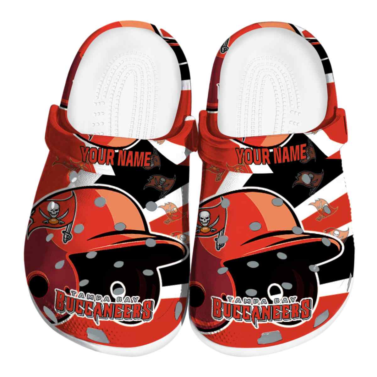 footwearmerch tampa bay buccaneers nfl sport crocs crocband clogs shoes comfortable for men women and kids tshwn