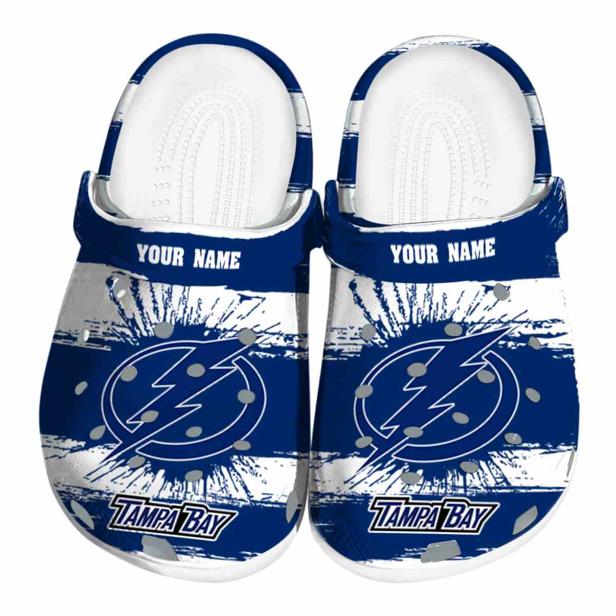 footwearmerch tampa bay lightning nhl sport crocs crocband clogs shoes comfortable for men women and kids 2gwii
