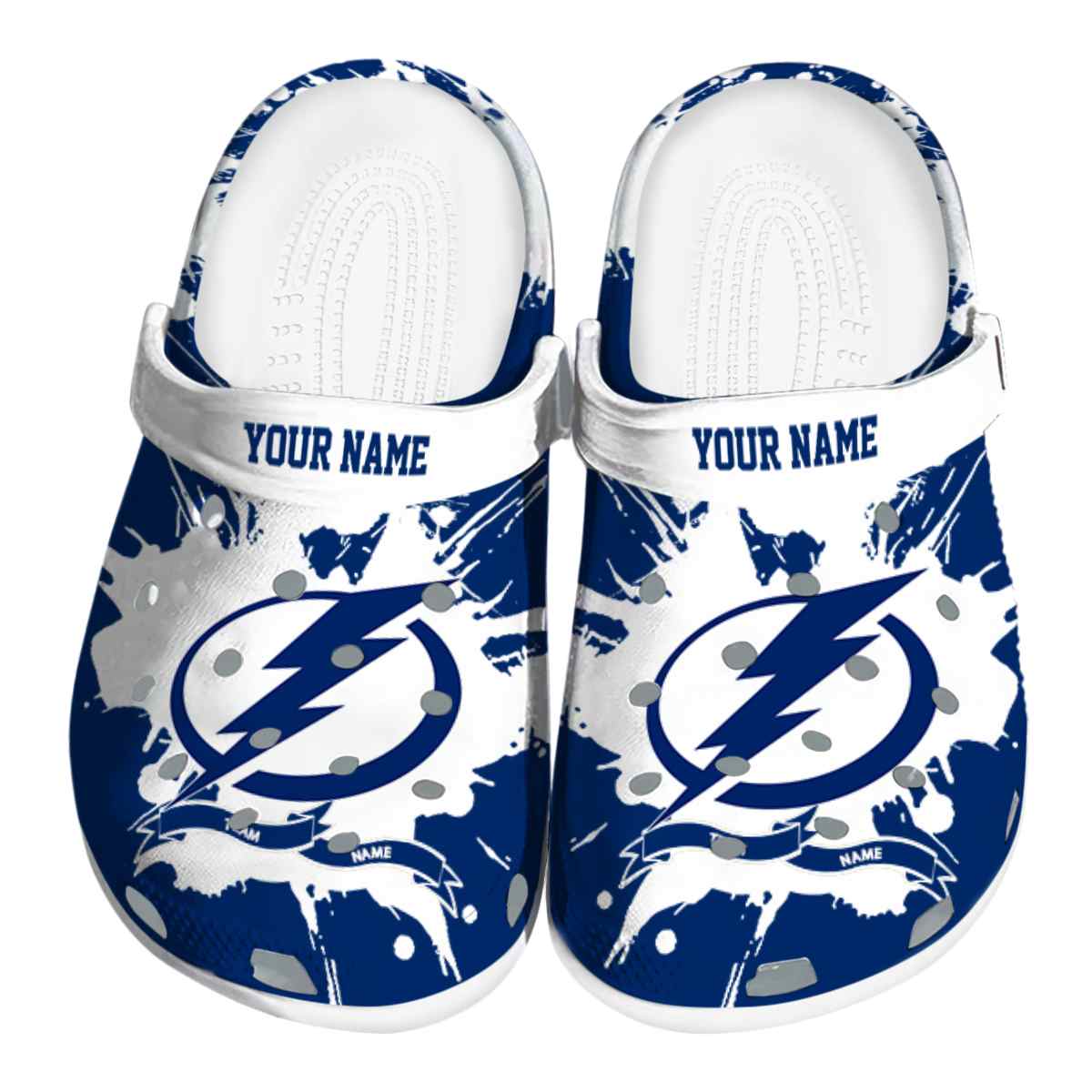 footwearmerch tampa bay lightning nhl sport crocs crocband clogs shoes comfortable for men women and kids 3avh4