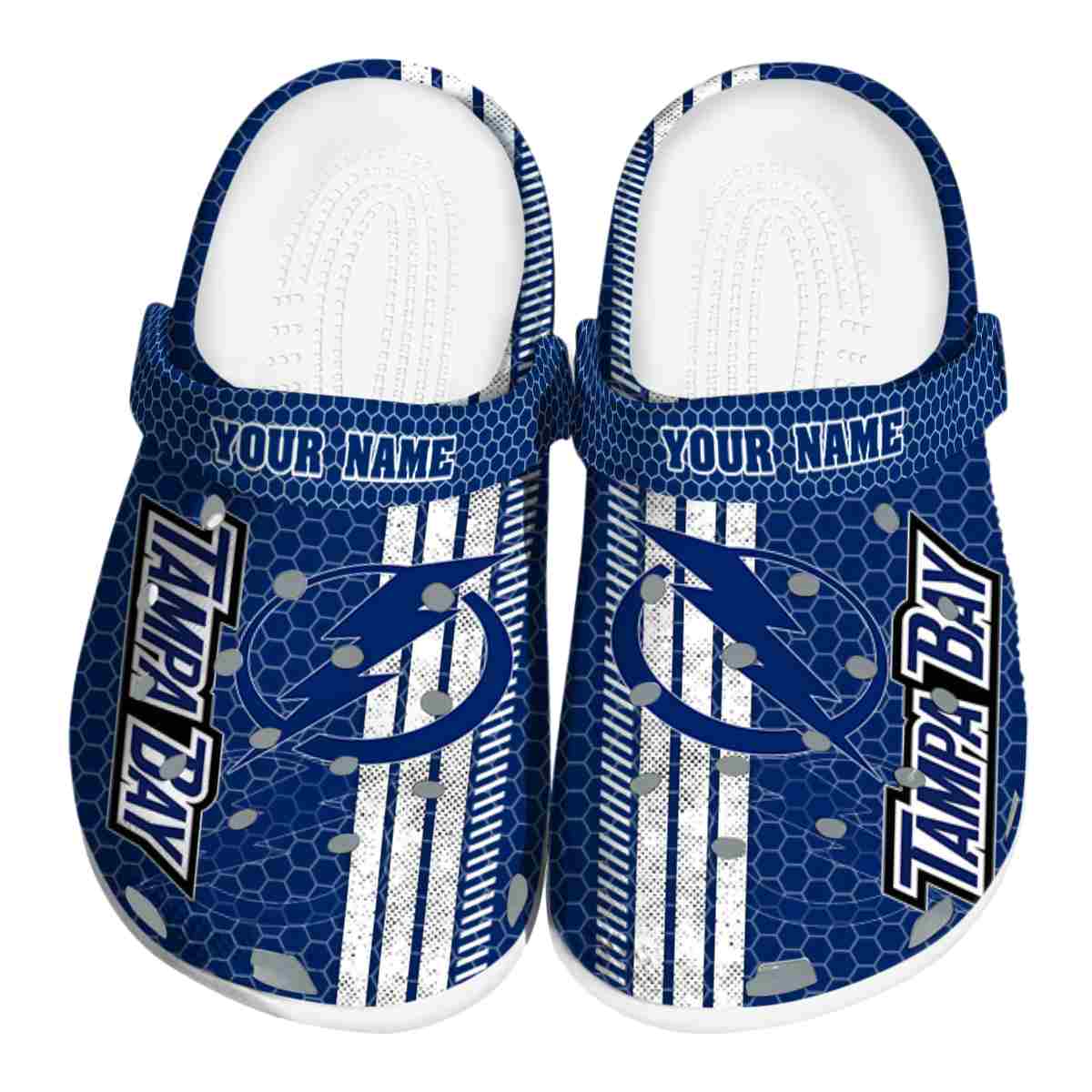 footwearmerch tampa bay lightning nhl sport crocs crocband clogs shoes comfortable for men women and kids clk98