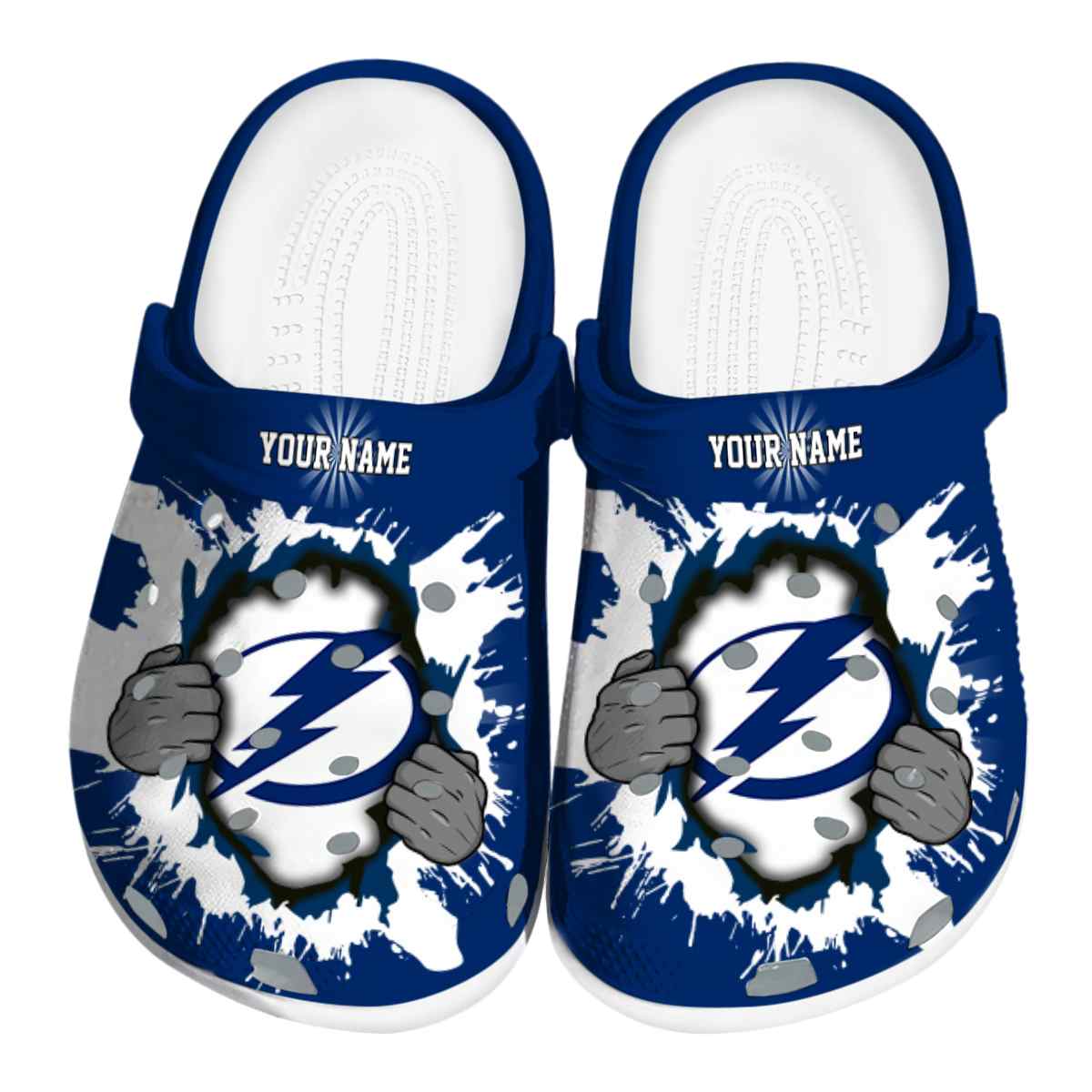 footwearmerch tampa bay lightning nhl sport crocs crocband clogs shoes comfortable for men women and kids kprdw