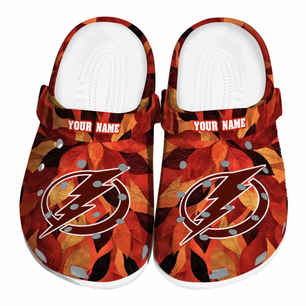 footwearmerch tampa bay lightning nhl sport crocs crocband clogs shoes comfortable for men women and kids o3m9l