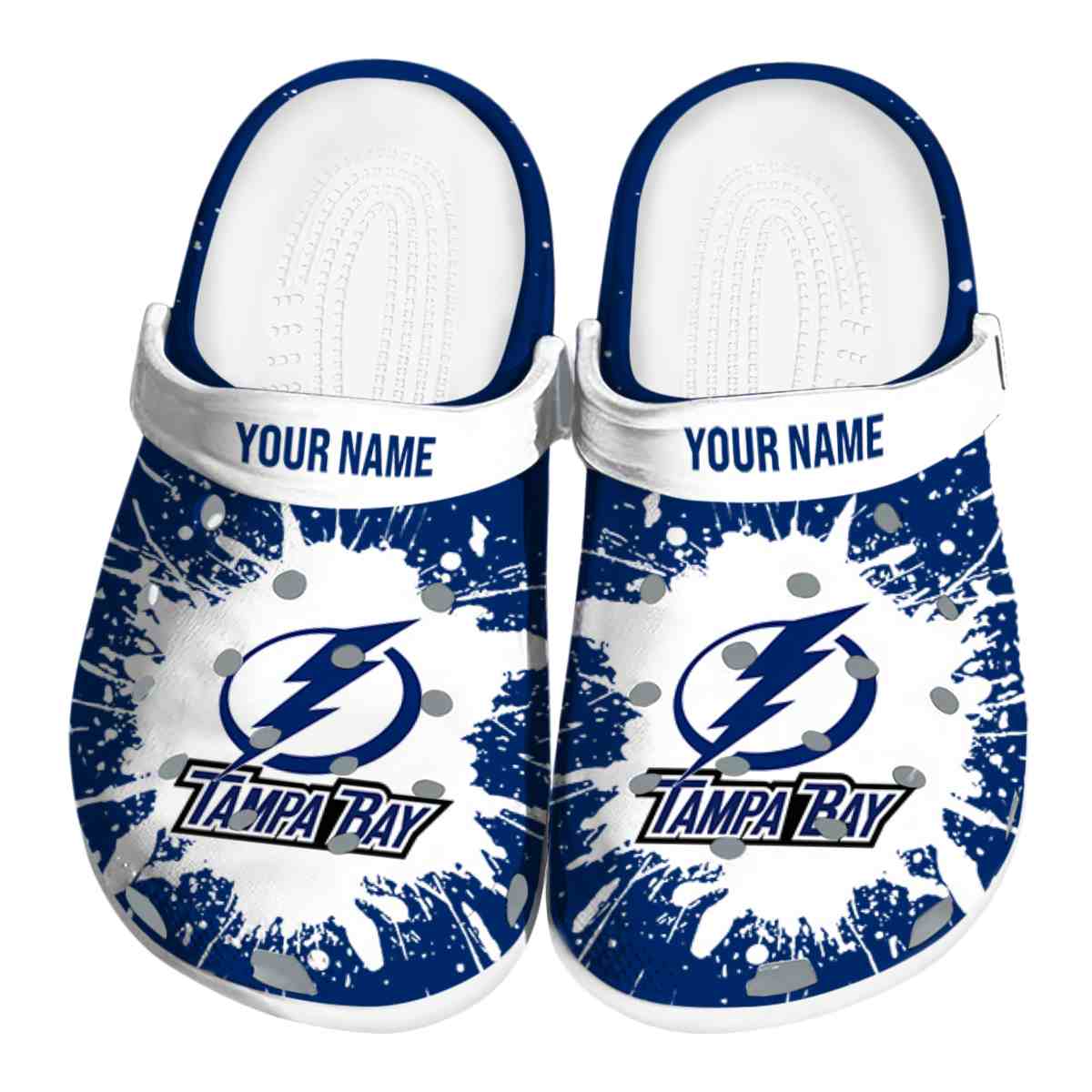 footwearmerch tampa bay lightning nhl sport crocs crocband clogs shoes comfortable for men women and kids popbb