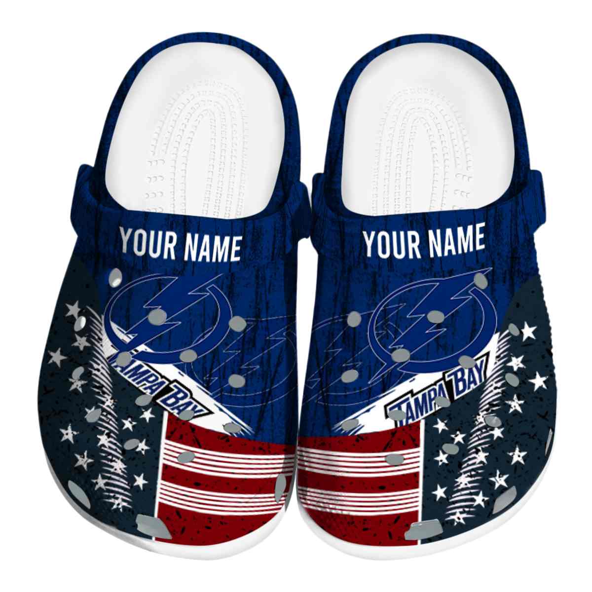 footwearmerch tampa bay lightning nhl sport crocs crocband clogs shoes comfortable for men women and kids ppyae