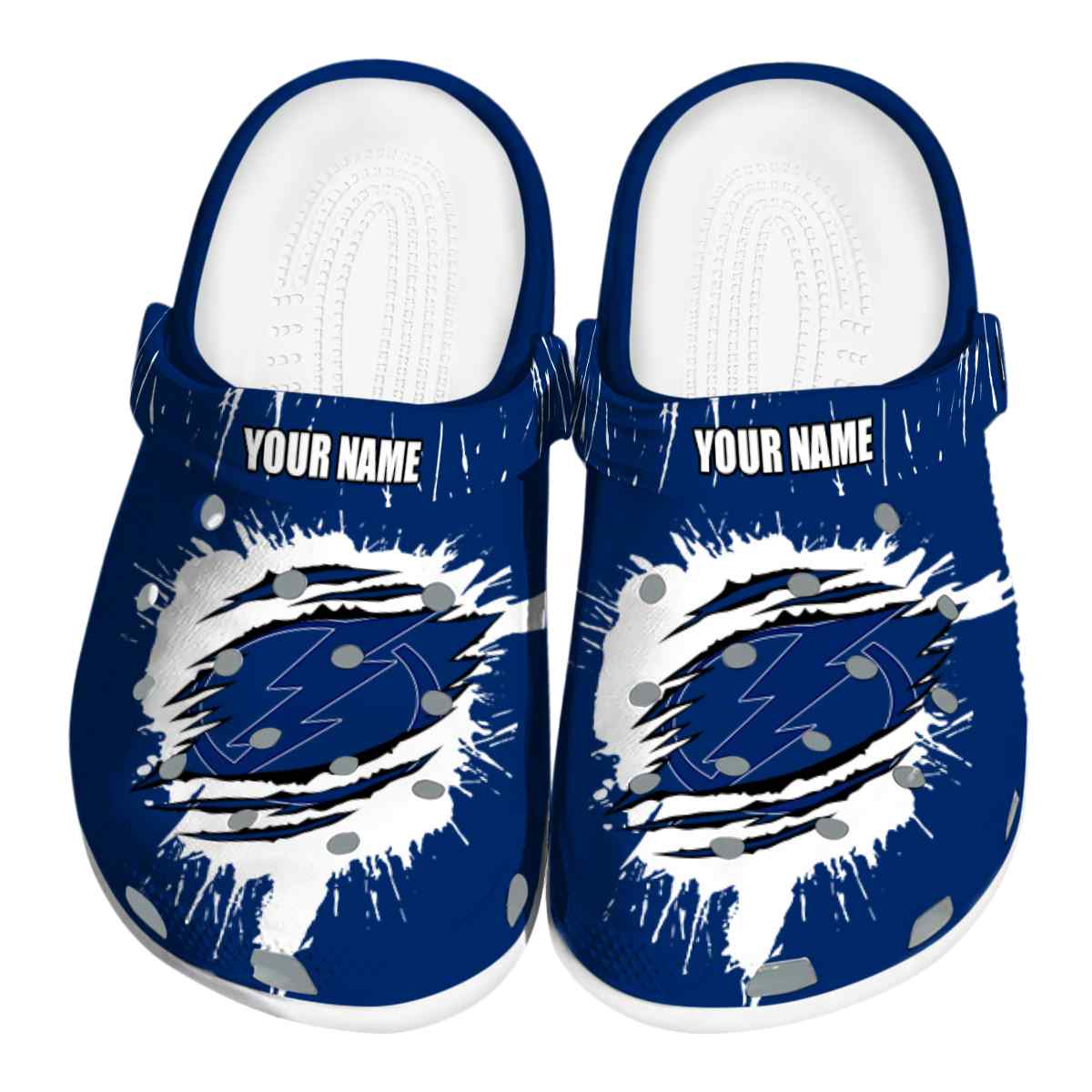 footwearmerch tampa bay lightning nhl sport crocs crocband clogs shoes comfortable for men women and kids ptuui
