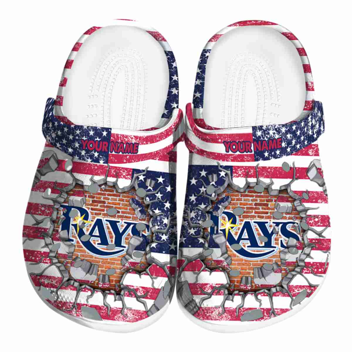 footwearmerch tampa bay rays mlb sport crocs crocband clogs shoes comfortable for men women and kids 59qeo