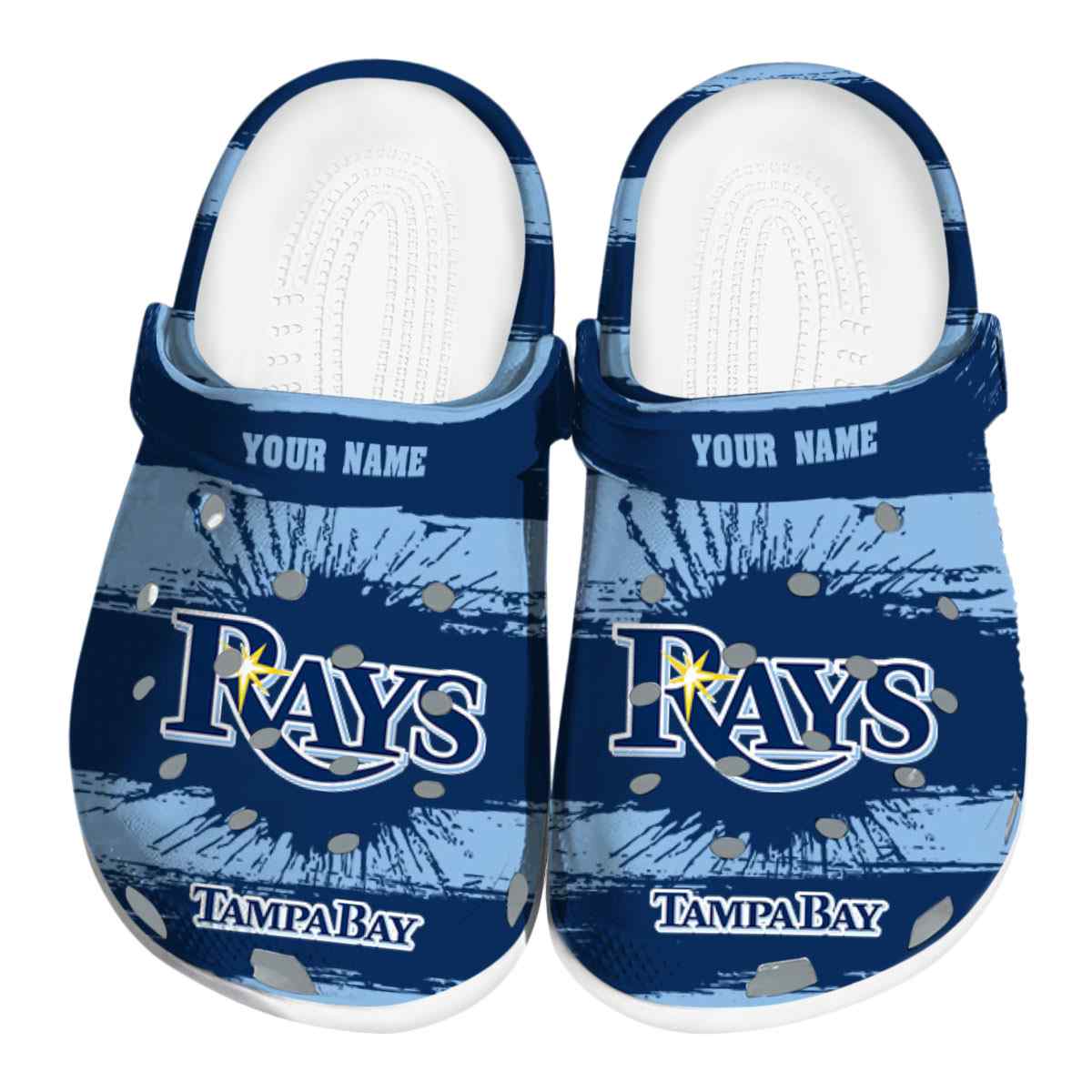 footwearmerch tampa bay rays mlb sport crocs crocband clogs shoes comfortable for men women and kids crzfq