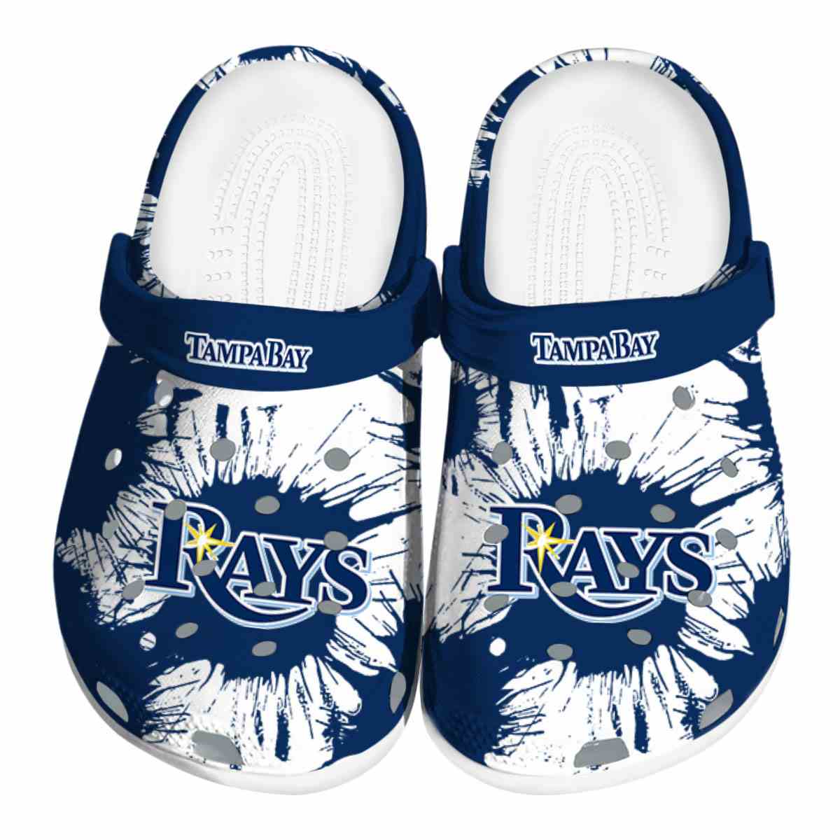 footwearmerch tampa bay rays mlb sport crocs crocband clogs shoes comfortable for men women and kids gbdgp