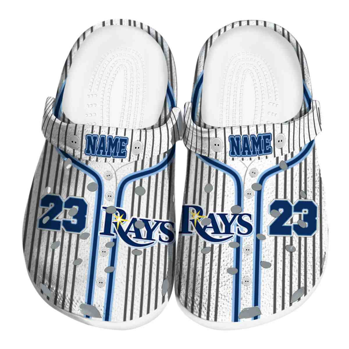 footwearmerch tampa bay rays mlb sport crocs crocband clogs shoes comfortable for men women and kids hchlm