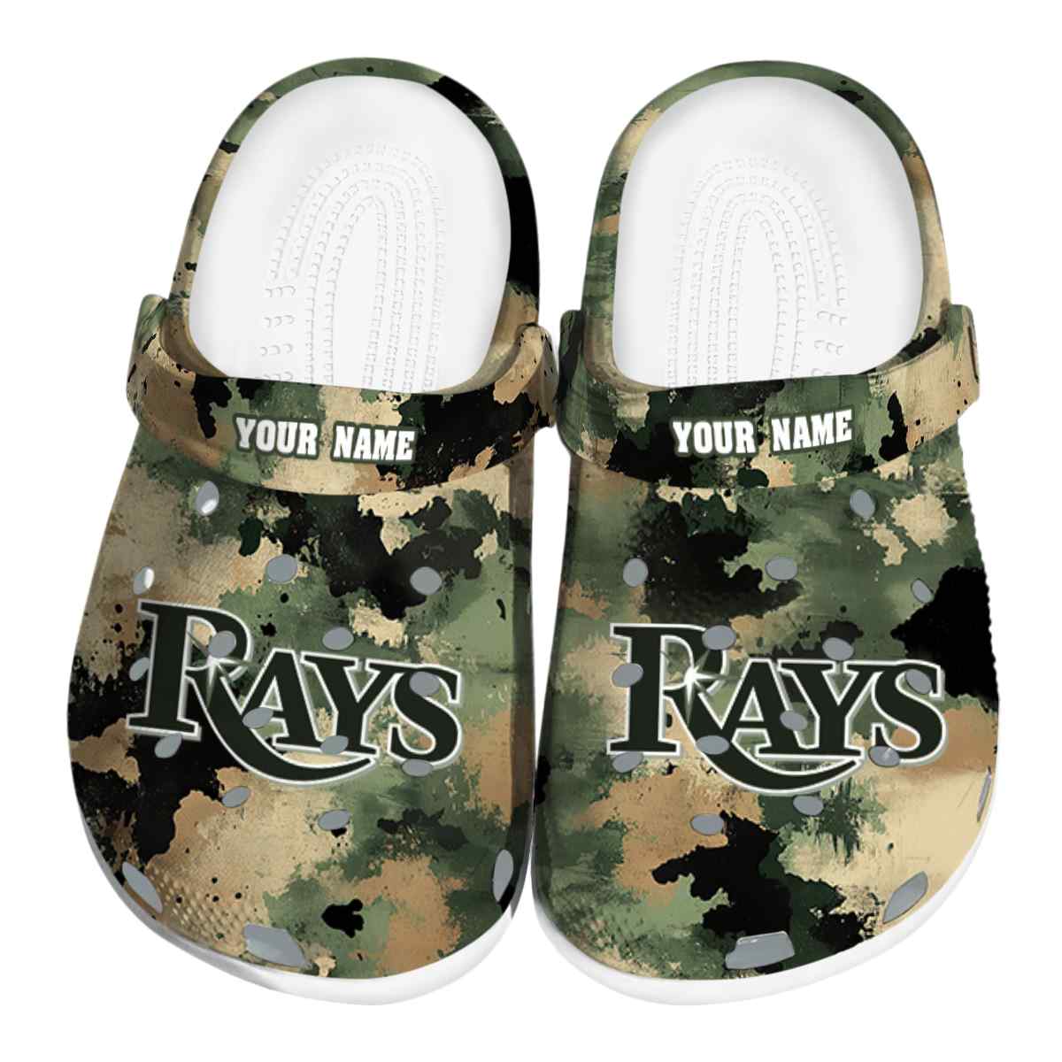 footwearmerch tampa bay rays mlb sport crocs crocband clogs shoes comfortable for men women and kids k97o9