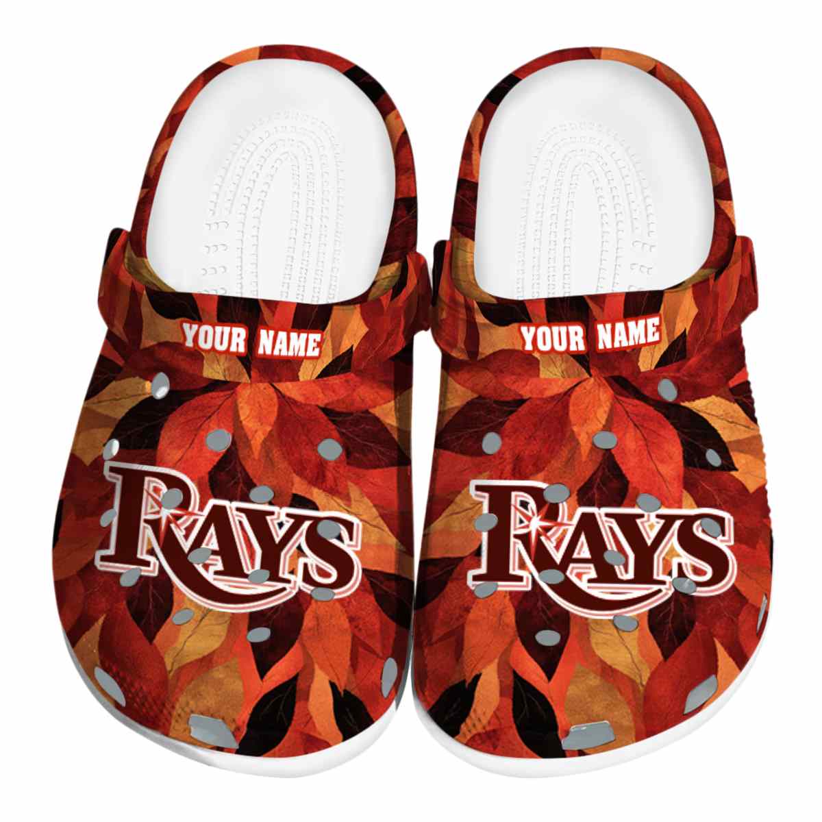 footwearmerch tampa bay rays mlb sport crocs crocband clogs shoes comfortable for men women and kids m8i7o