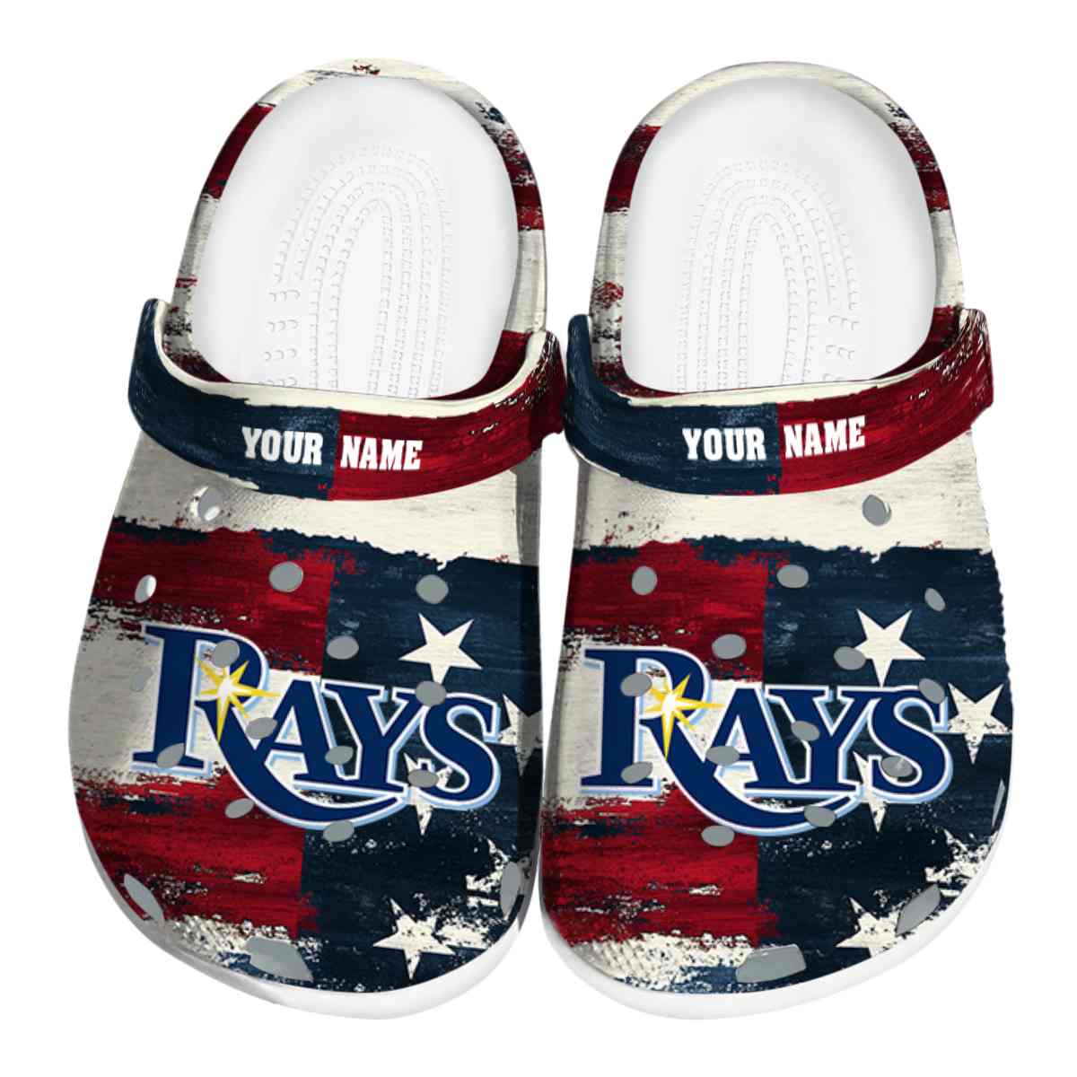 footwearmerch tampa bay rays mlb sport crocs crocband clogs shoes comfortable for men women and kids nqlt7