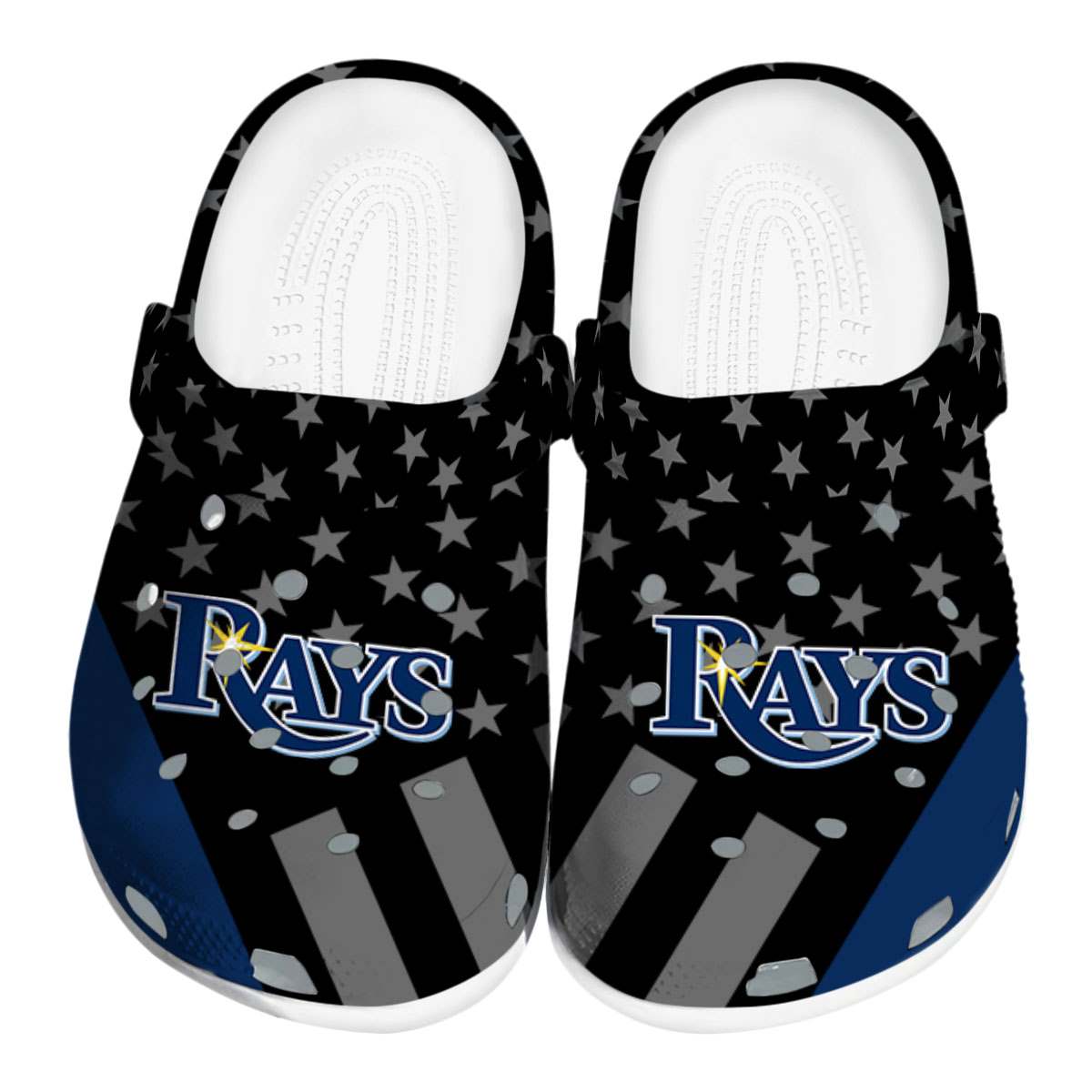 footwearmerch tampa bay rays mlb sport crocs crocband clogs shoes comfortable for men women and kids tmd98