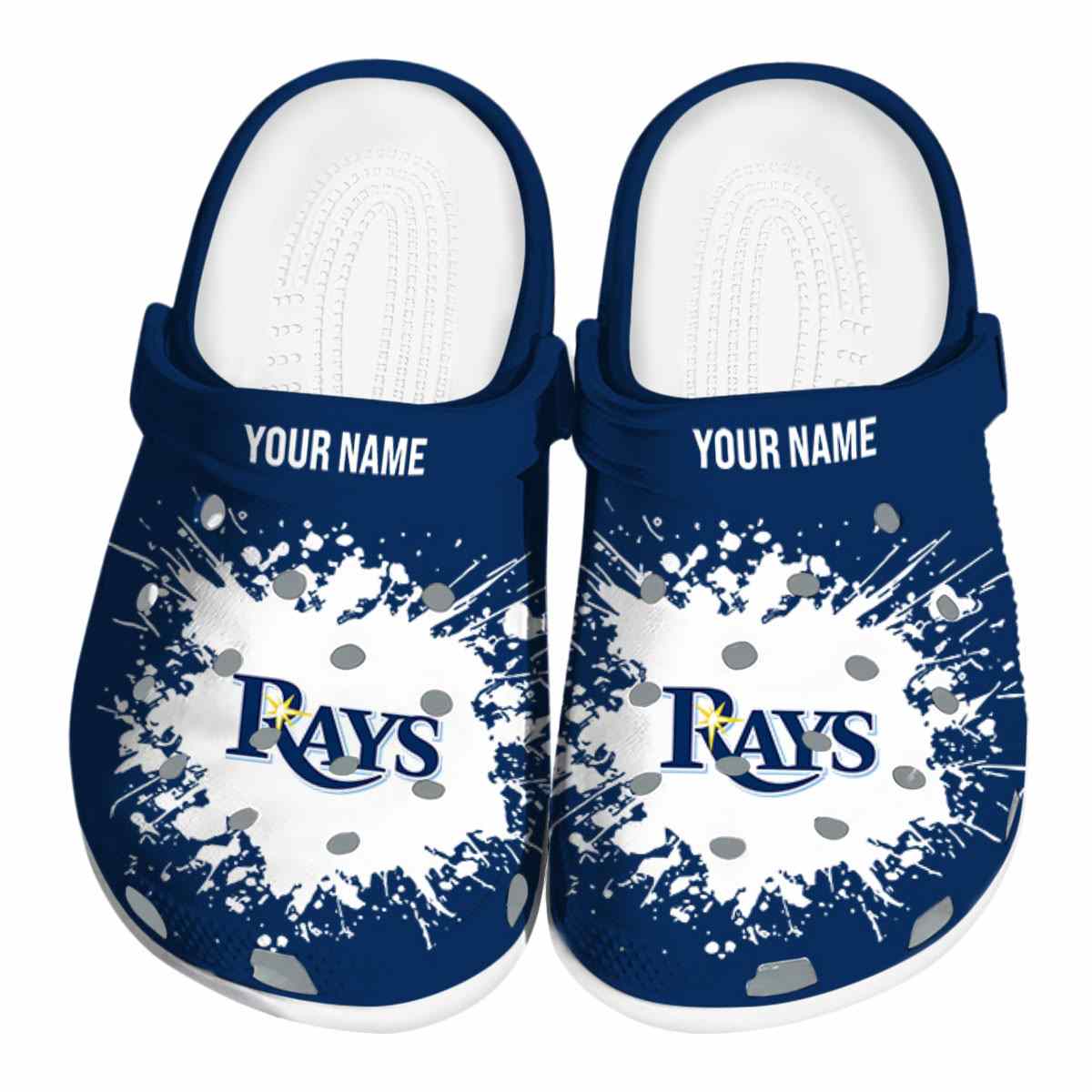 footwearmerch tampa bay rays mlb sport crocs crocband clogs shoes comfortable for men women and kids udejl