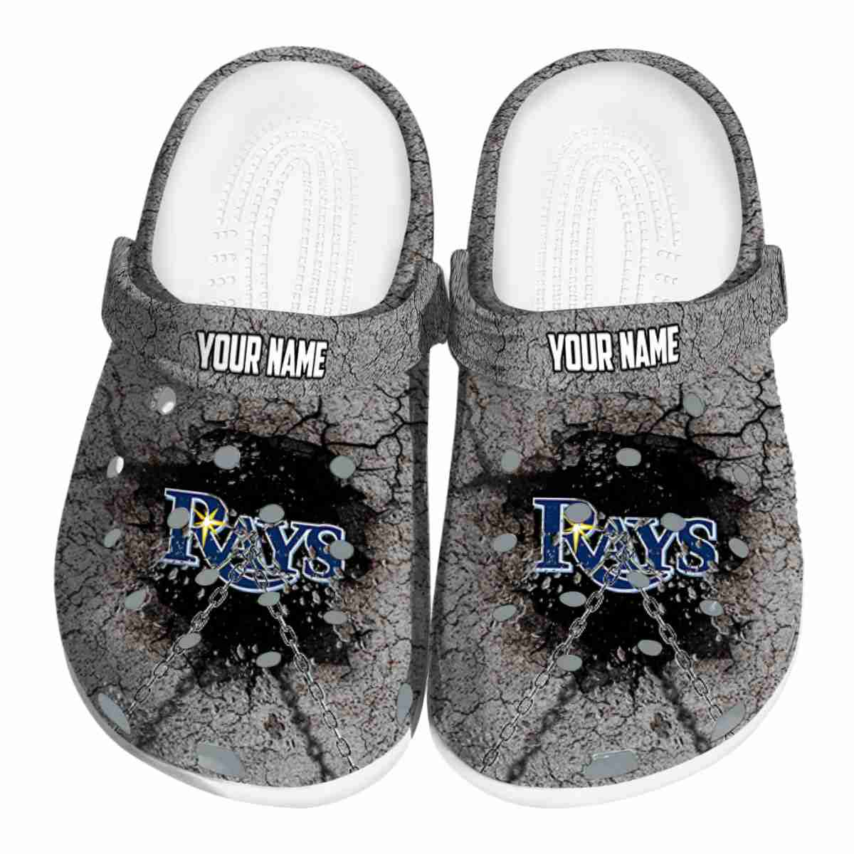 footwearmerch tampa bay rays mlb sport crocs crocband clogs shoes comfortable for men women and kids w2gfw