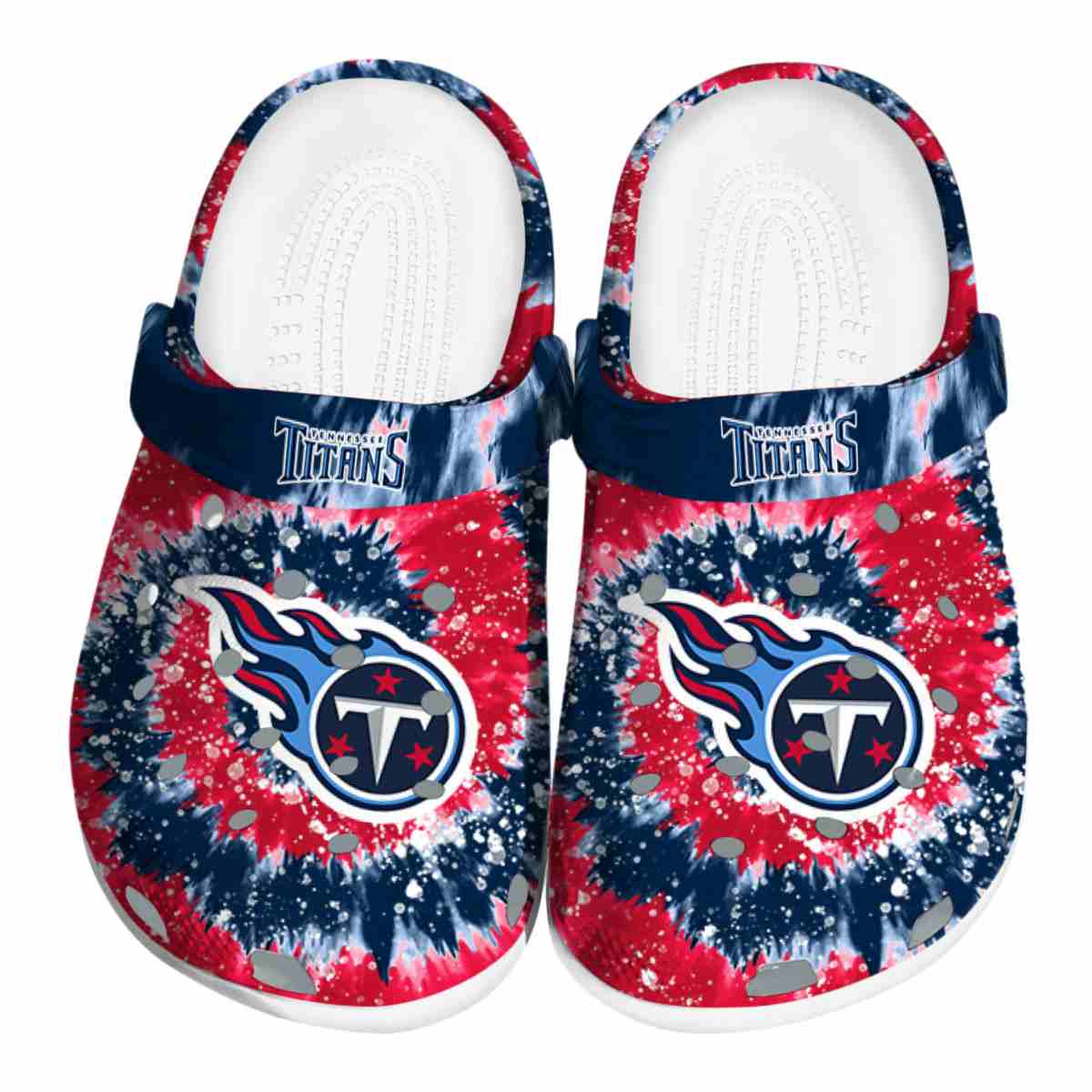 footwearmerch tennessee titans nfl sport crocs crocband clogs shoes comfortable for men women and kids 1dcmt