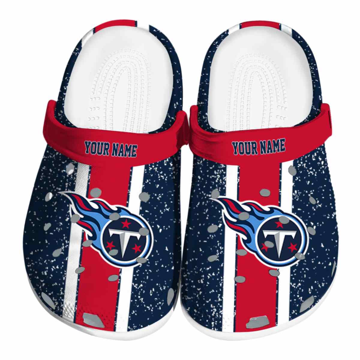 footwearmerch tennessee titans nfl sport crocs crocband clogs shoes comfortable for men women and kids dpcnw
