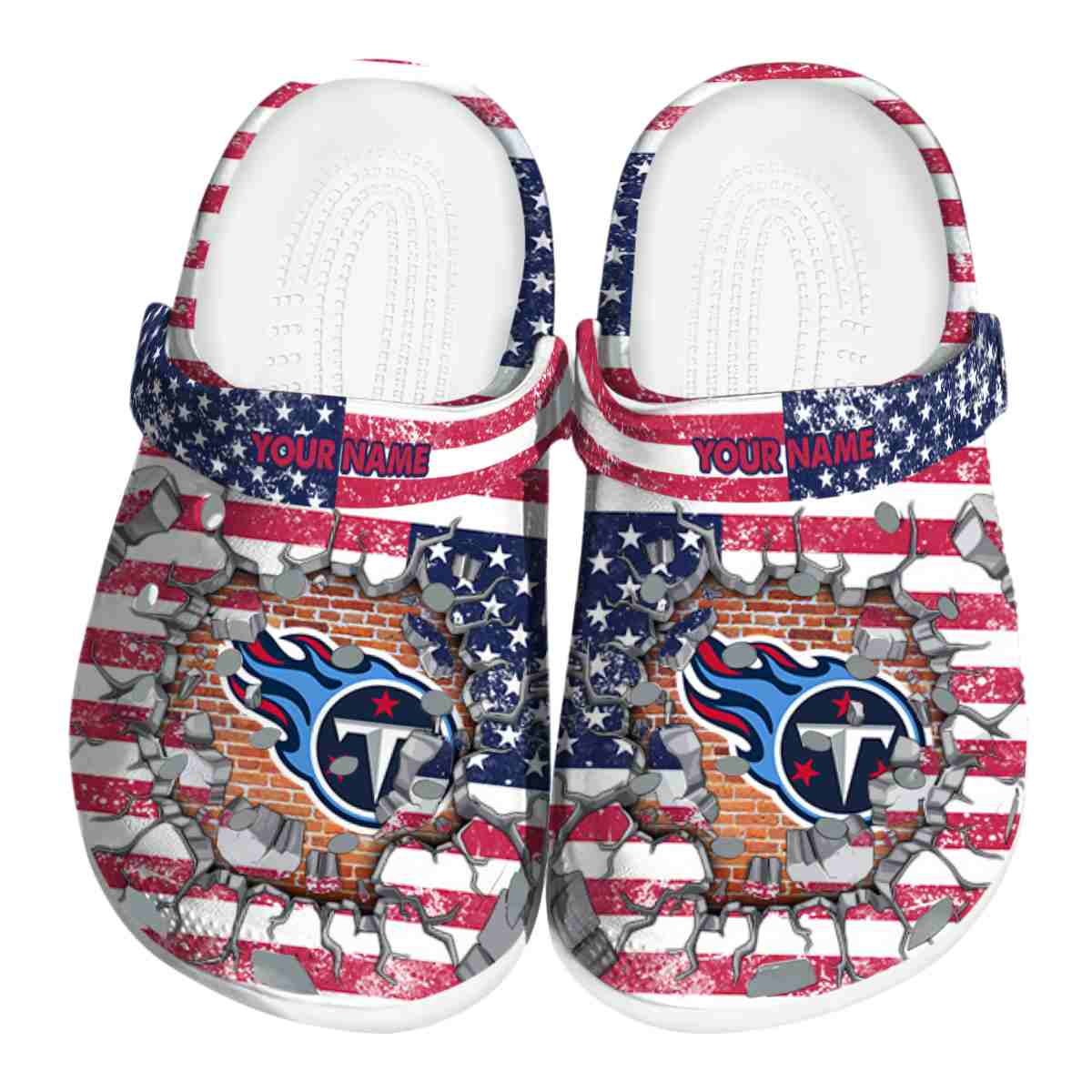 footwearmerch tennessee titans nfl sport crocs crocband clogs shoes comfortable for men women and kids f0ff6