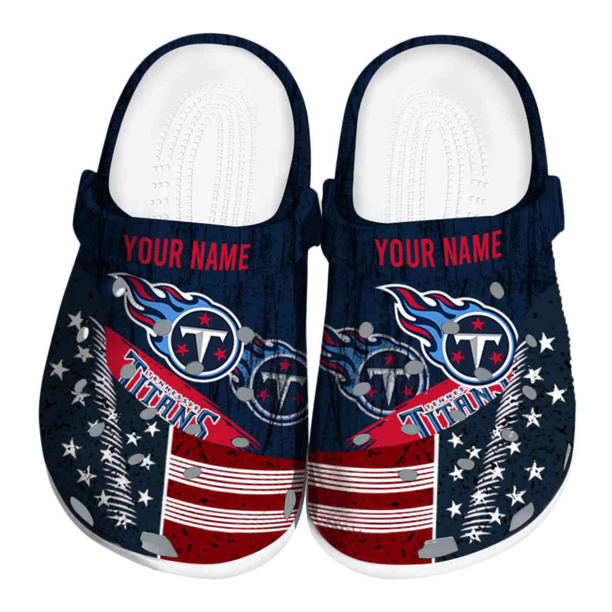 footwearmerch tennessee titans nfl sport crocs crocband clogs shoes comfortable for men women and kids hcuwx
