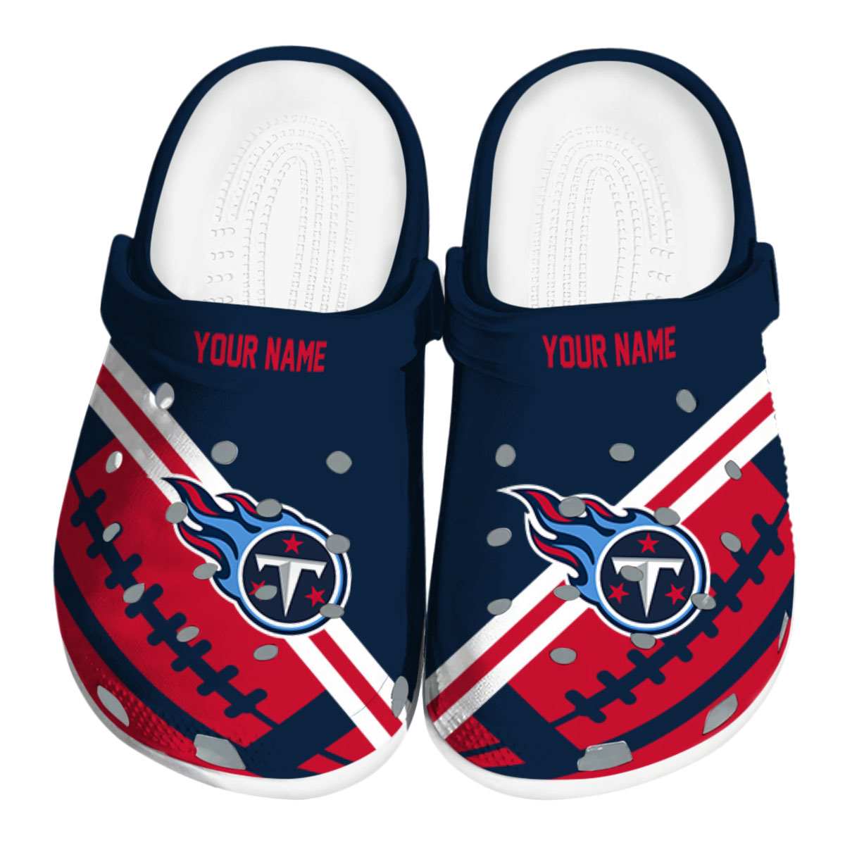 footwearmerch tennessee titans nfl sport crocs crocband clogs shoes comfortable for men women and kids jal7f