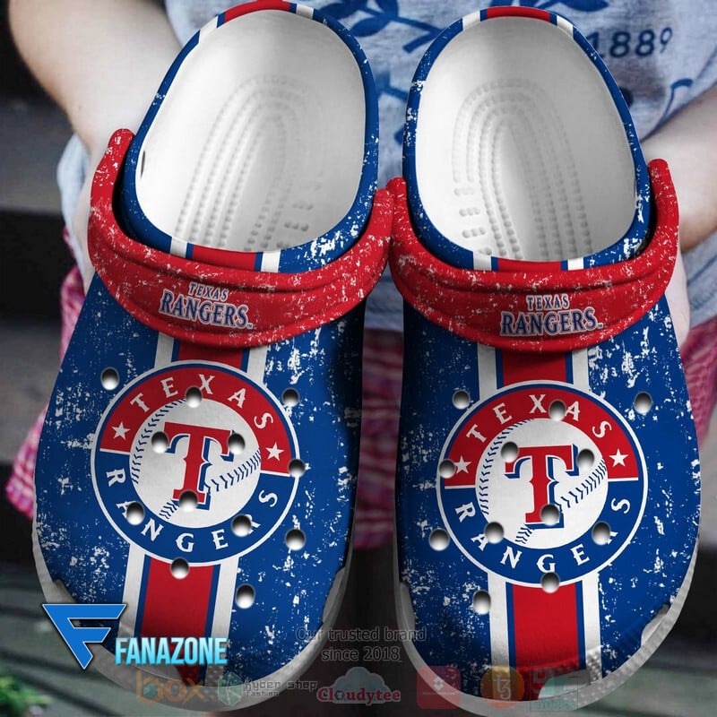 footwearmerch texas rangers mlb sport crocs clogs crocband shoes comfortable for men women and kids qoodj