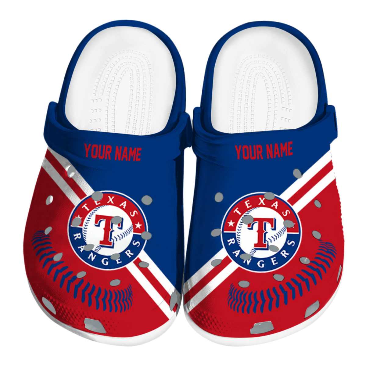 footwearmerch texas rangers mlb sport crocs crocband clogs shoes comfortable for men women and kids 2p2df