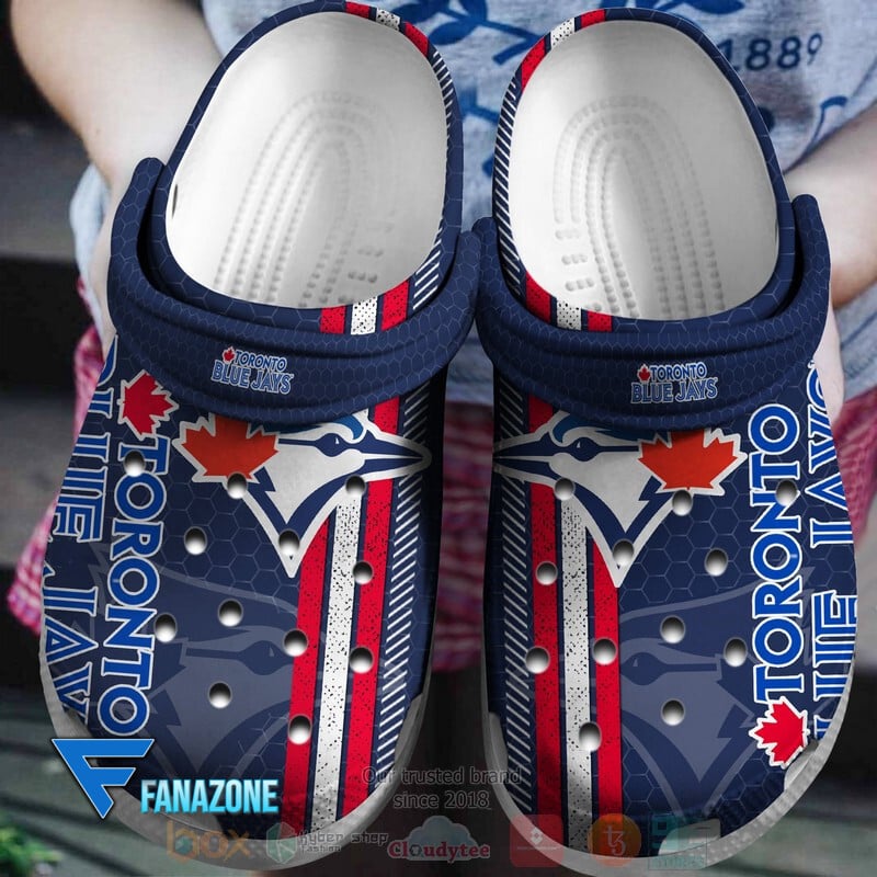 footwearmerch toronto blue jays mlb sport crocs clogs crocband shoes comfortable for men women and kids khtse