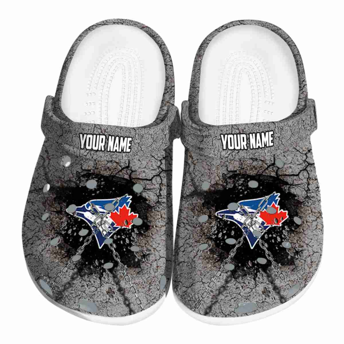footwearmerch toronto blue jays mlb sport crocs crocband clogs shoes comfortable for men women and kids iby24