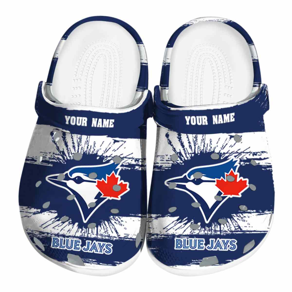footwearmerch toronto blue jays mlb sport crocs crocband clogs shoes comfortable for men women and kids oukap