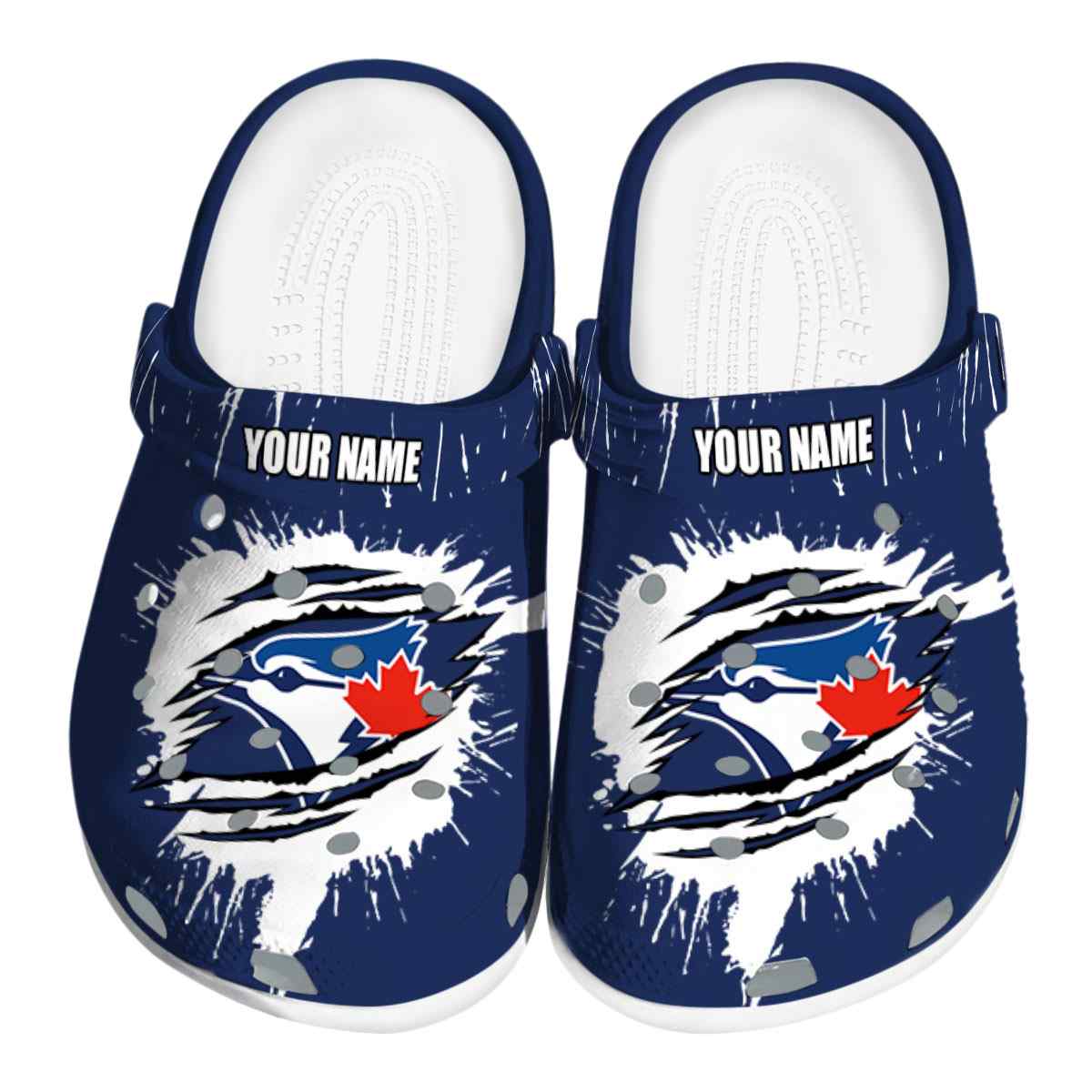 footwearmerch toronto blue jays mlb sport crocs crocband clogs shoes comfortable for men women and kids zem3h