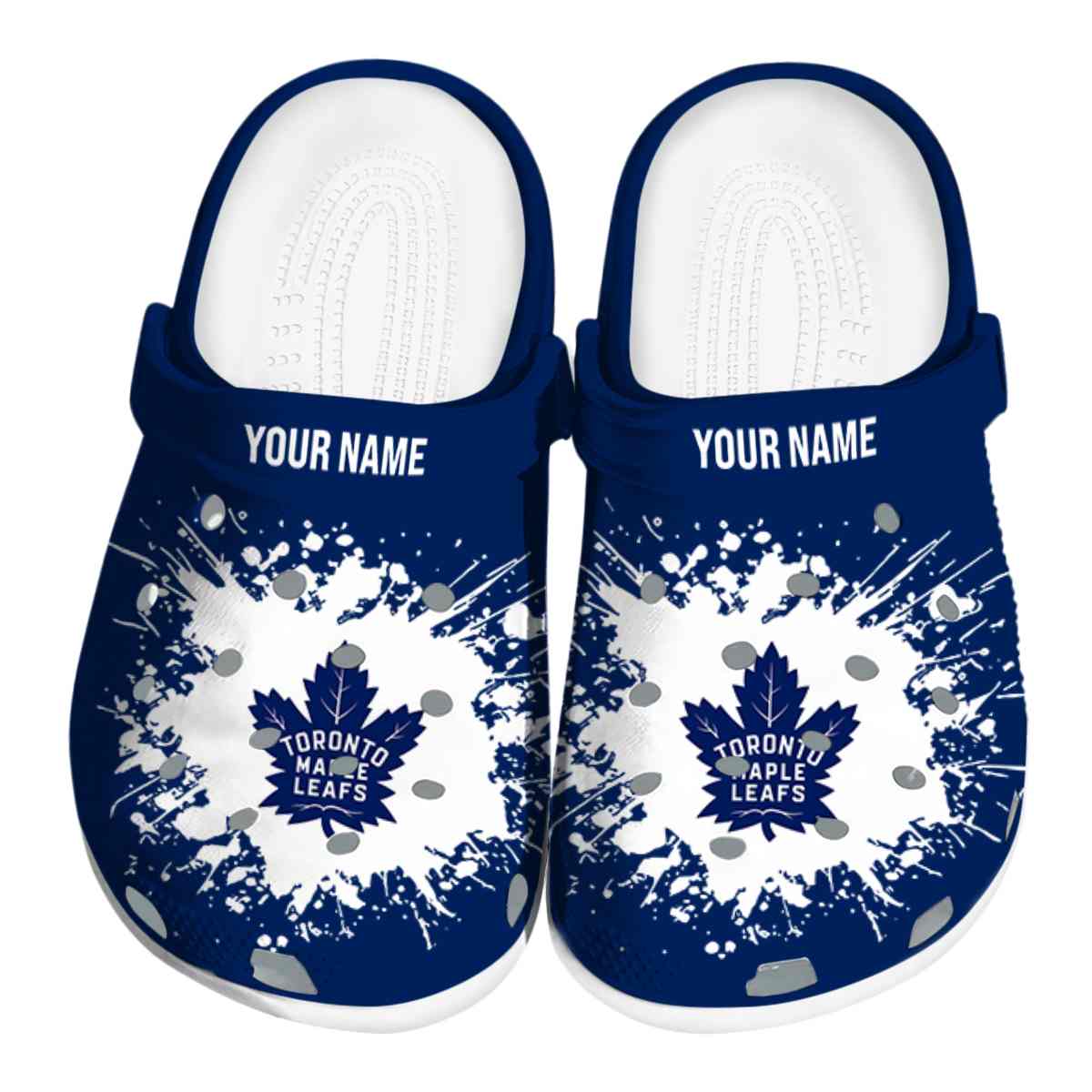 footwearmerch toronto maple leafs nhl sport crocs crocband clogs shoes comfortable for men women and kids ixrls
