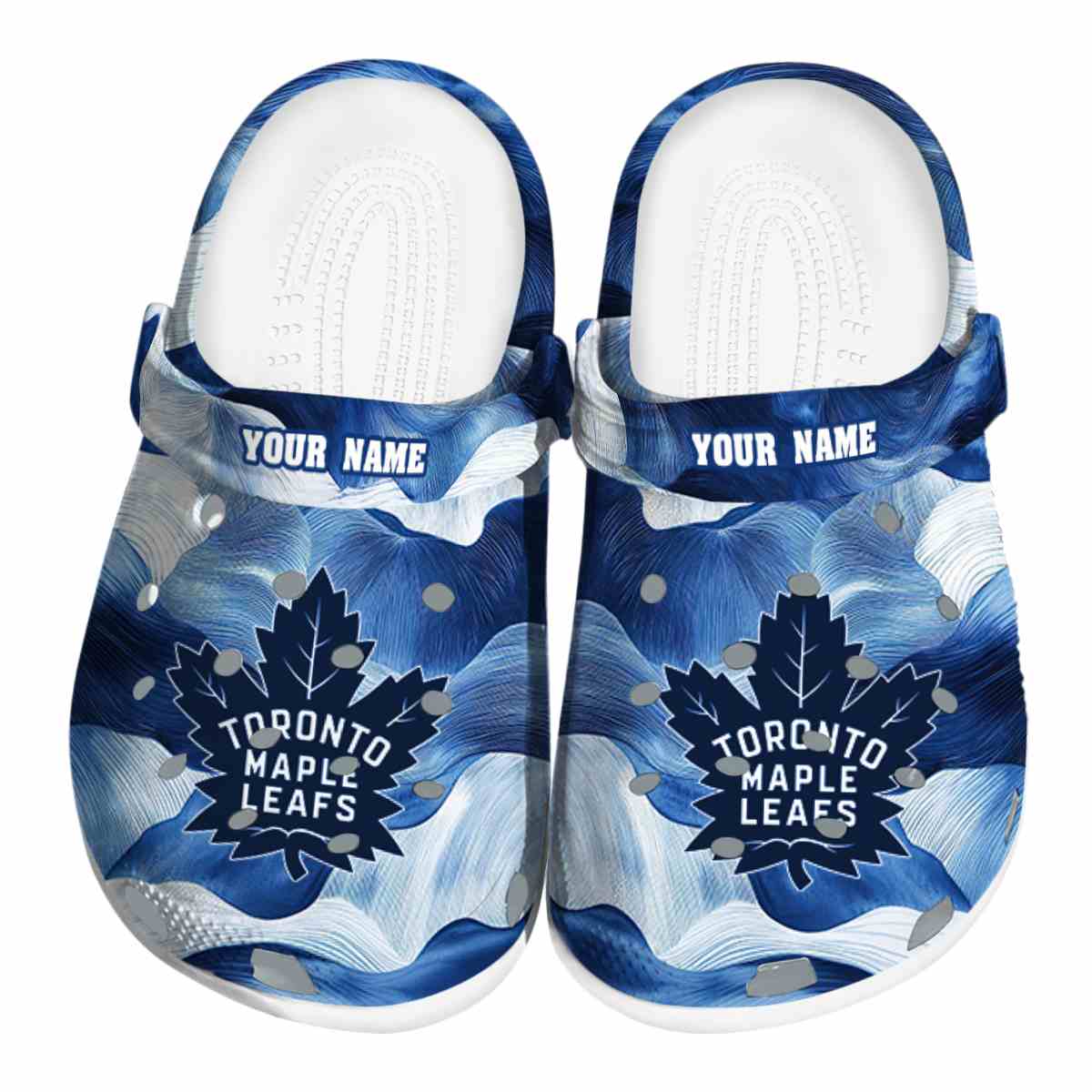 footwearmerch toronto maple leafs nhl sport crocs crocband clogs shoes comfortable for men women and kids k9i9o