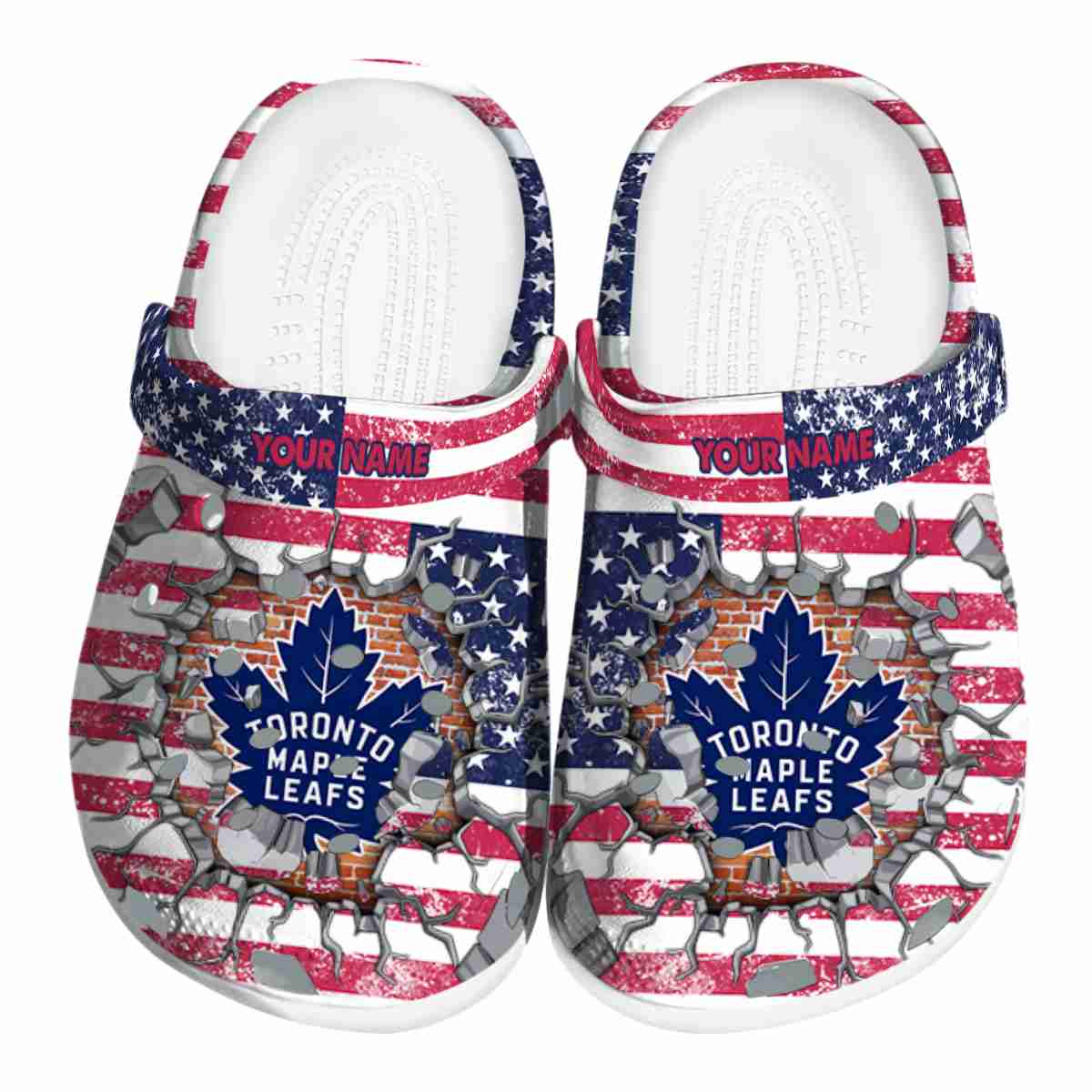 footwearmerch toronto maple leafs nhl sport crocs crocband clogs shoes comfortable for men women and kids mdqwm