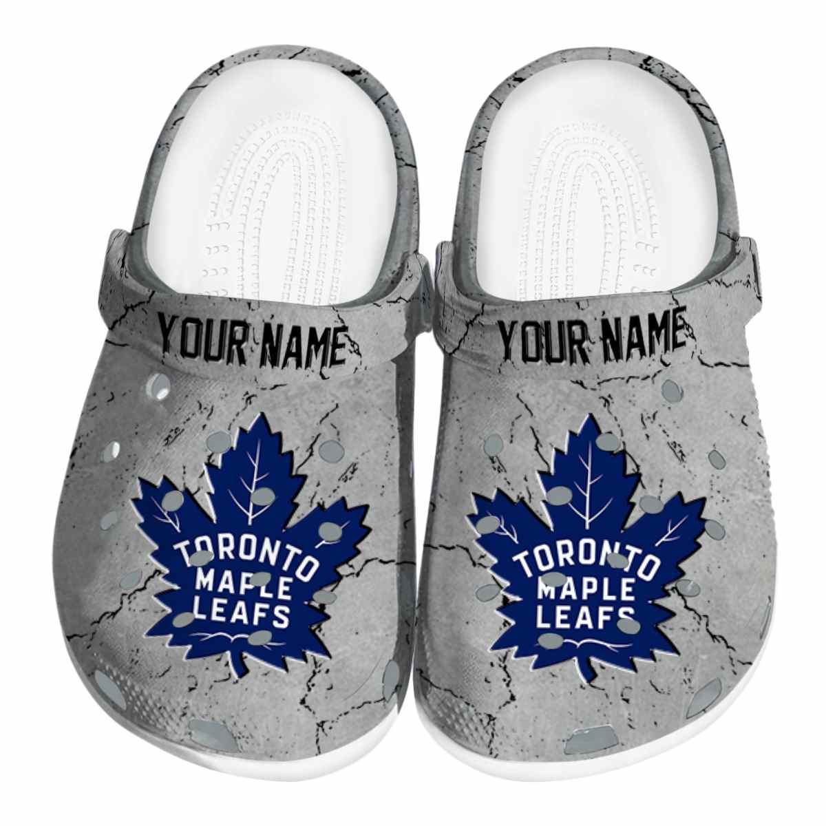 footwearmerch toronto maple leafs nhl sport crocs crocband clogs shoes comfortable for men women and kids mt1ru