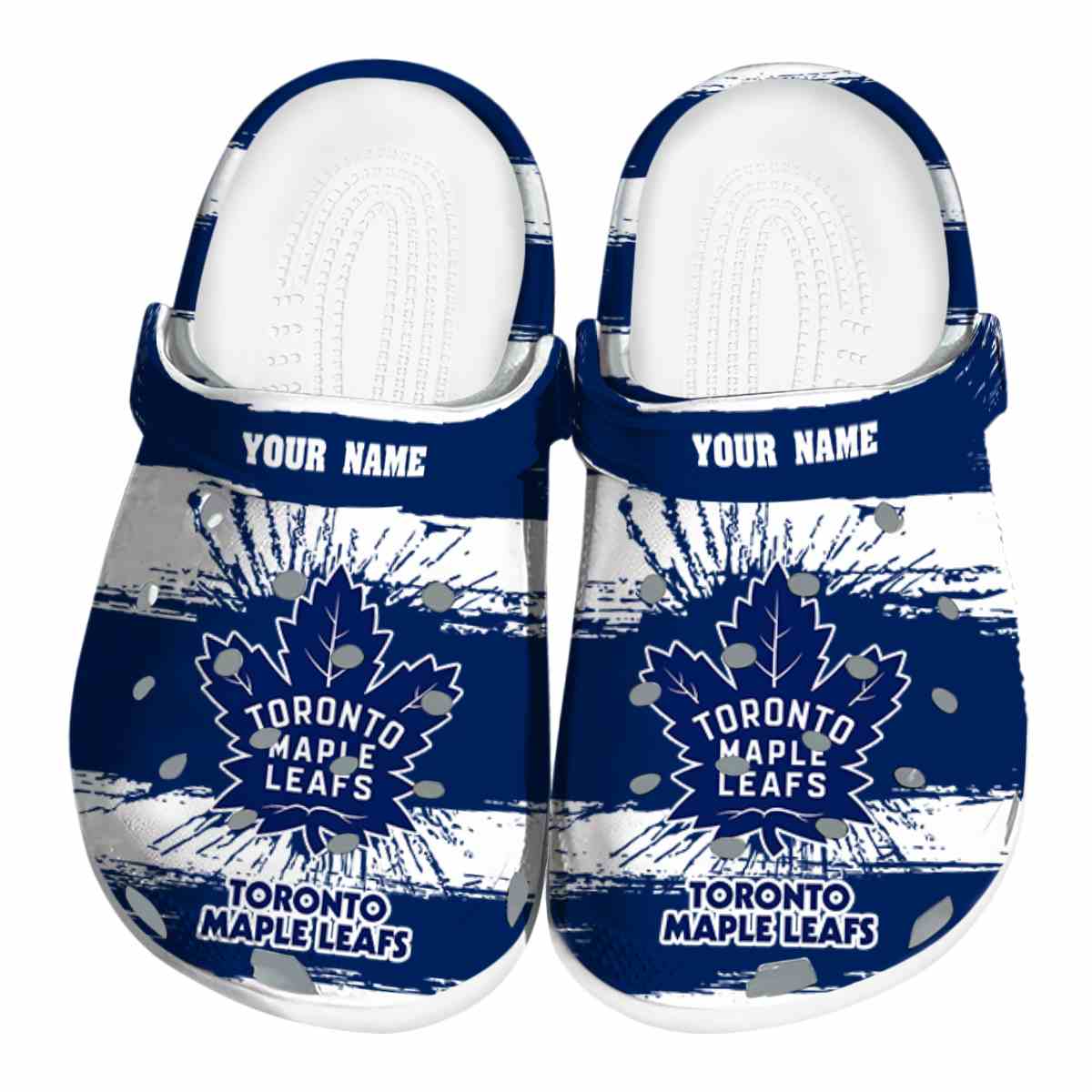 footwearmerch toronto maple leafs nhl sport crocs crocband clogs shoes comfortable for men women and kids qx4tc