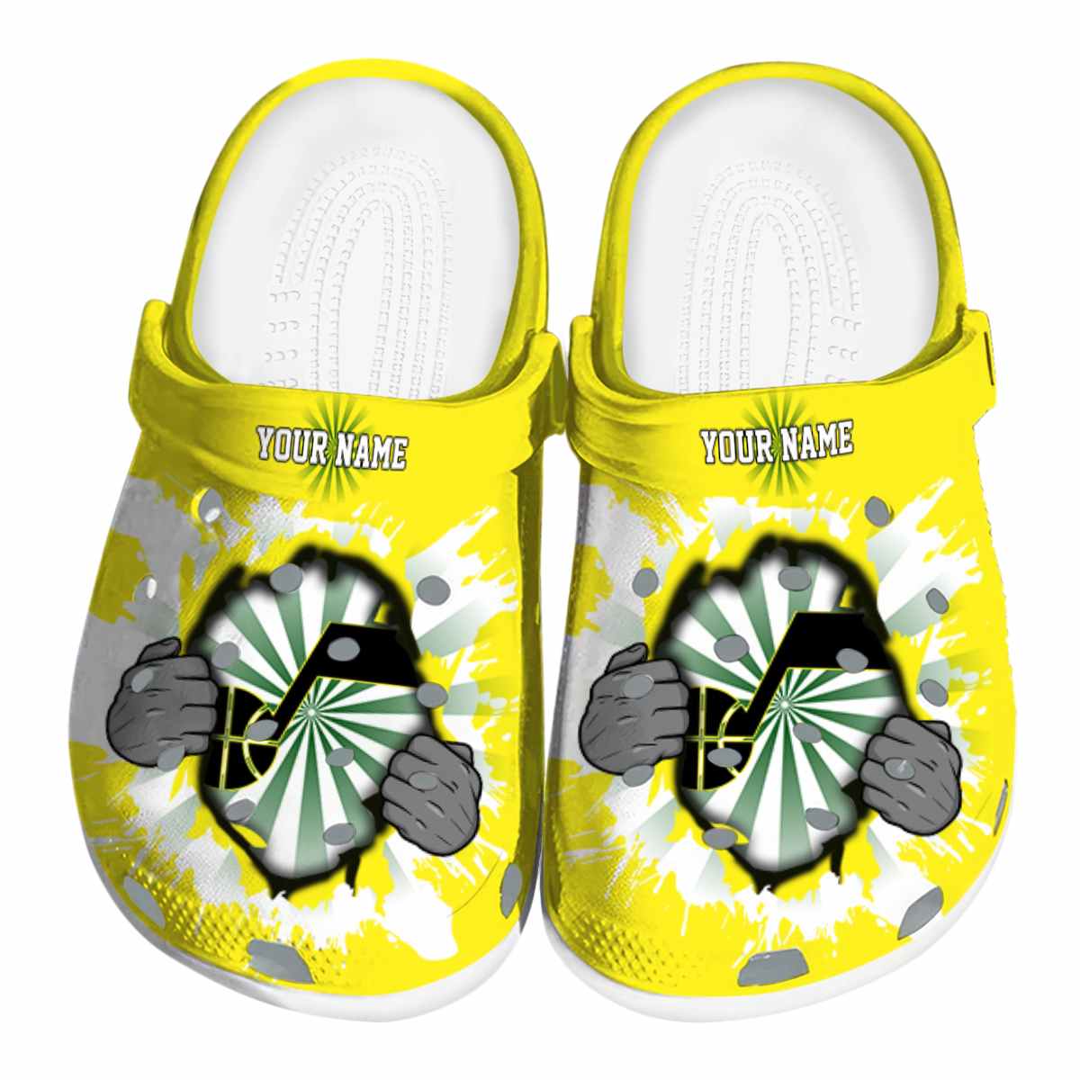 footwearmerch utah jazz nba sport crocs crocband clogs shoes comfortable for men women and kids am40s