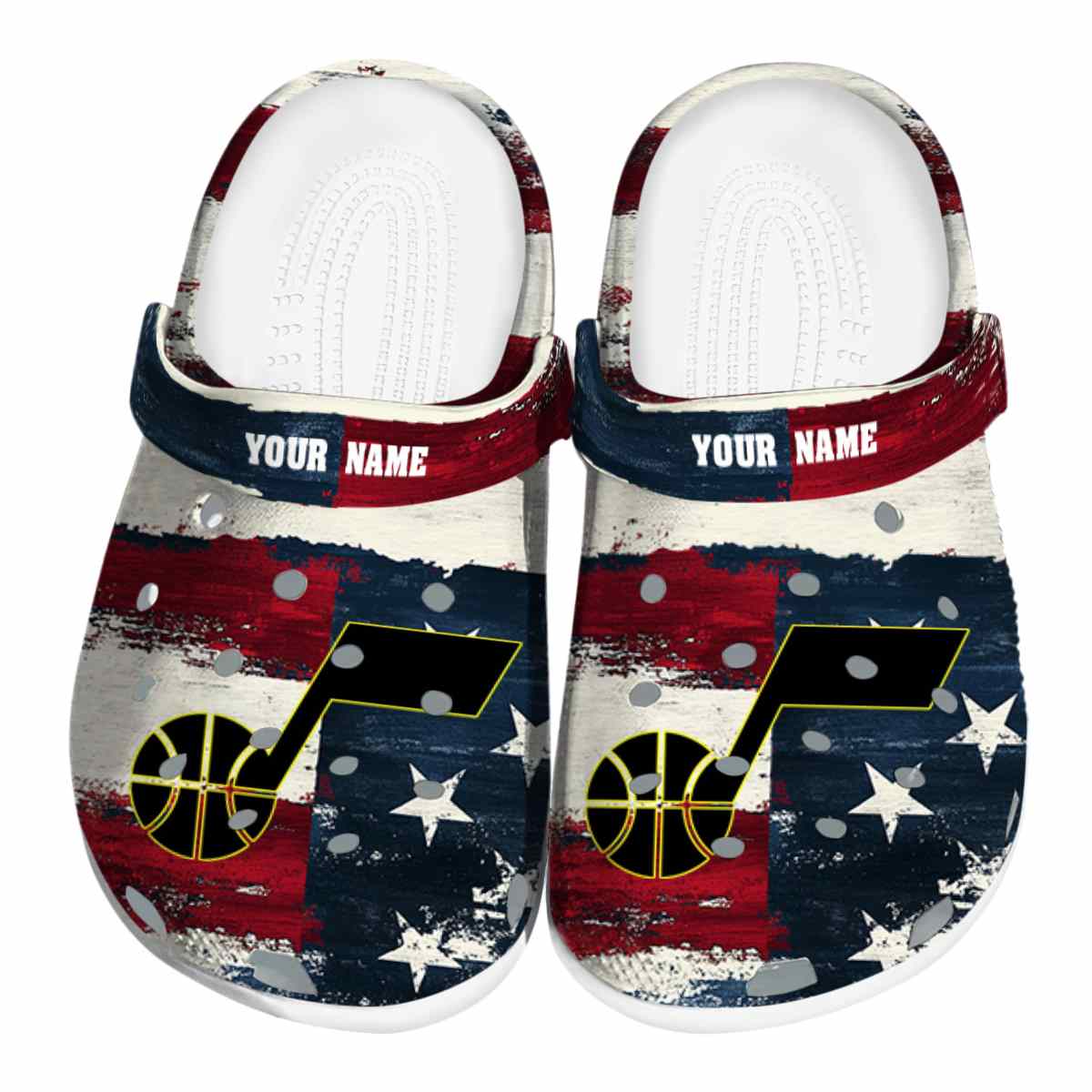 footwearmerch utah jazz nba sport crocs crocband clogs shoes comfortable for men women and kids nhmh9