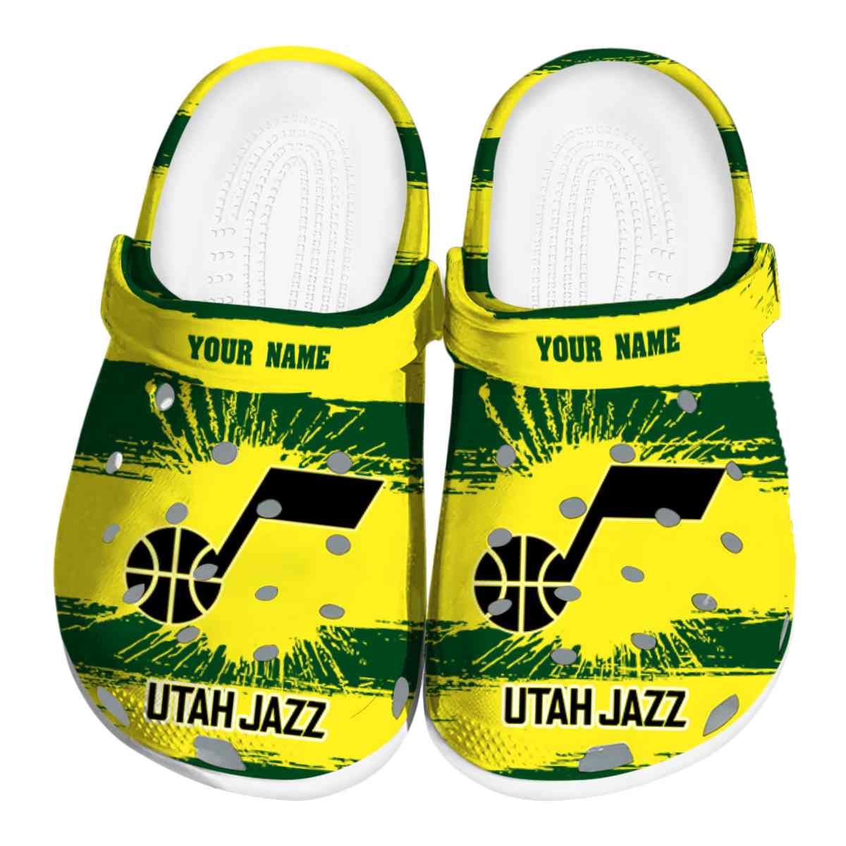 footwearmerch utah jazz nba sport crocs crocband clogs shoes comfortable for men women and kids rymbx