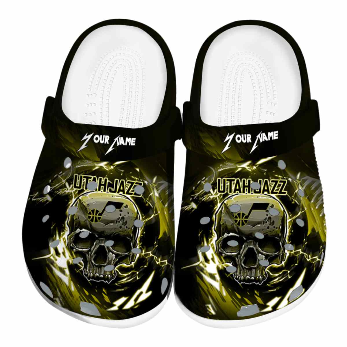 footwearmerch utah jazz nba sport crocs crocband clogs shoes comfortable for men women and kids ywoyc