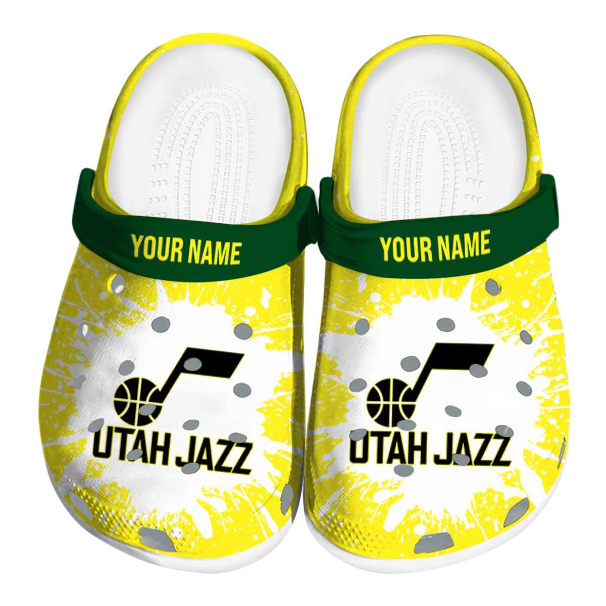 footwearmerch utah jazz nba sport crocs crocband clogs shoes comfortable for men women and kids zyvlt