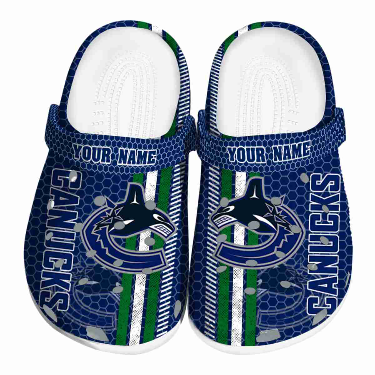 footwearmerch vancouver canucks nhl sport crocs crocband clogs shoes comfortable for men women and kids a7xxt