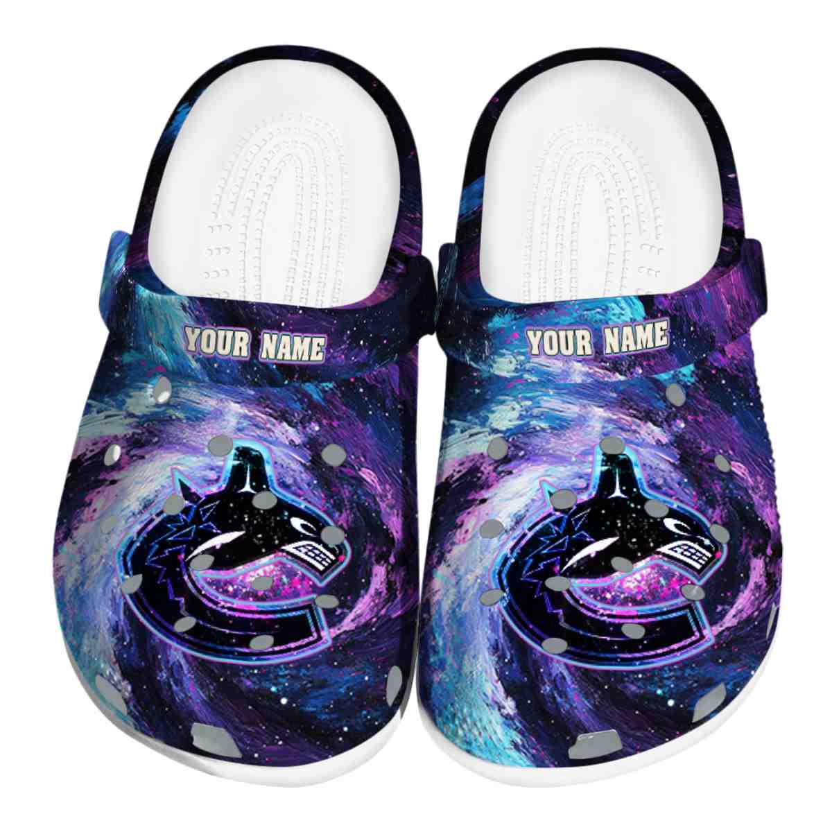 footwearmerch vancouver canucks nhl sport crocs crocband clogs shoes comfortable for men women and kids oaecs