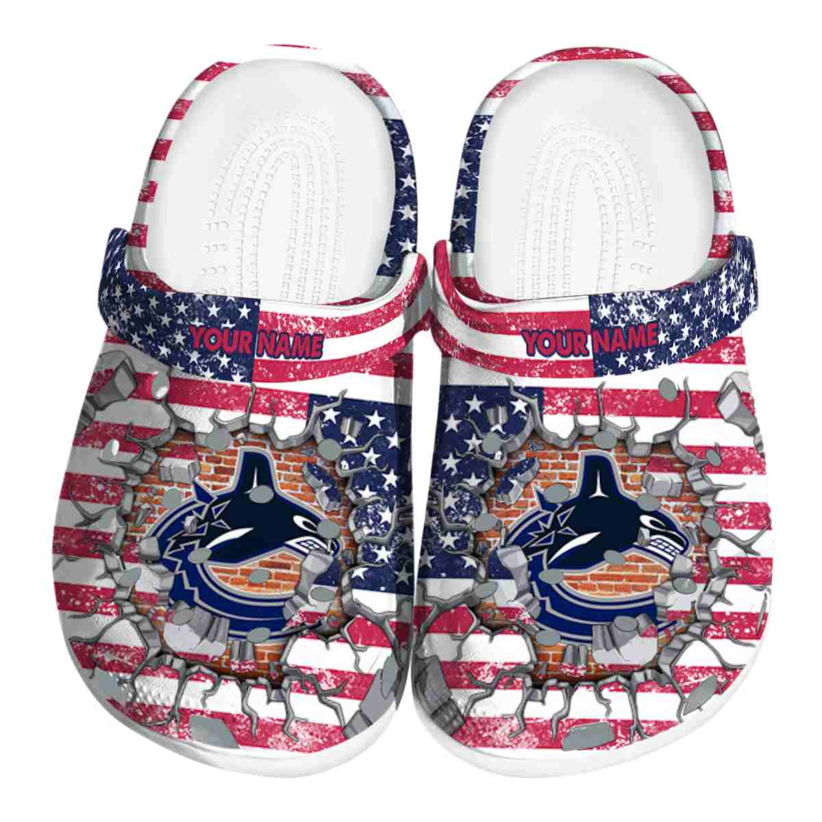 footwearmerch vancouver canucks nhl sport crocs crocband clogs shoes comfortable for men women and kids pq9sm