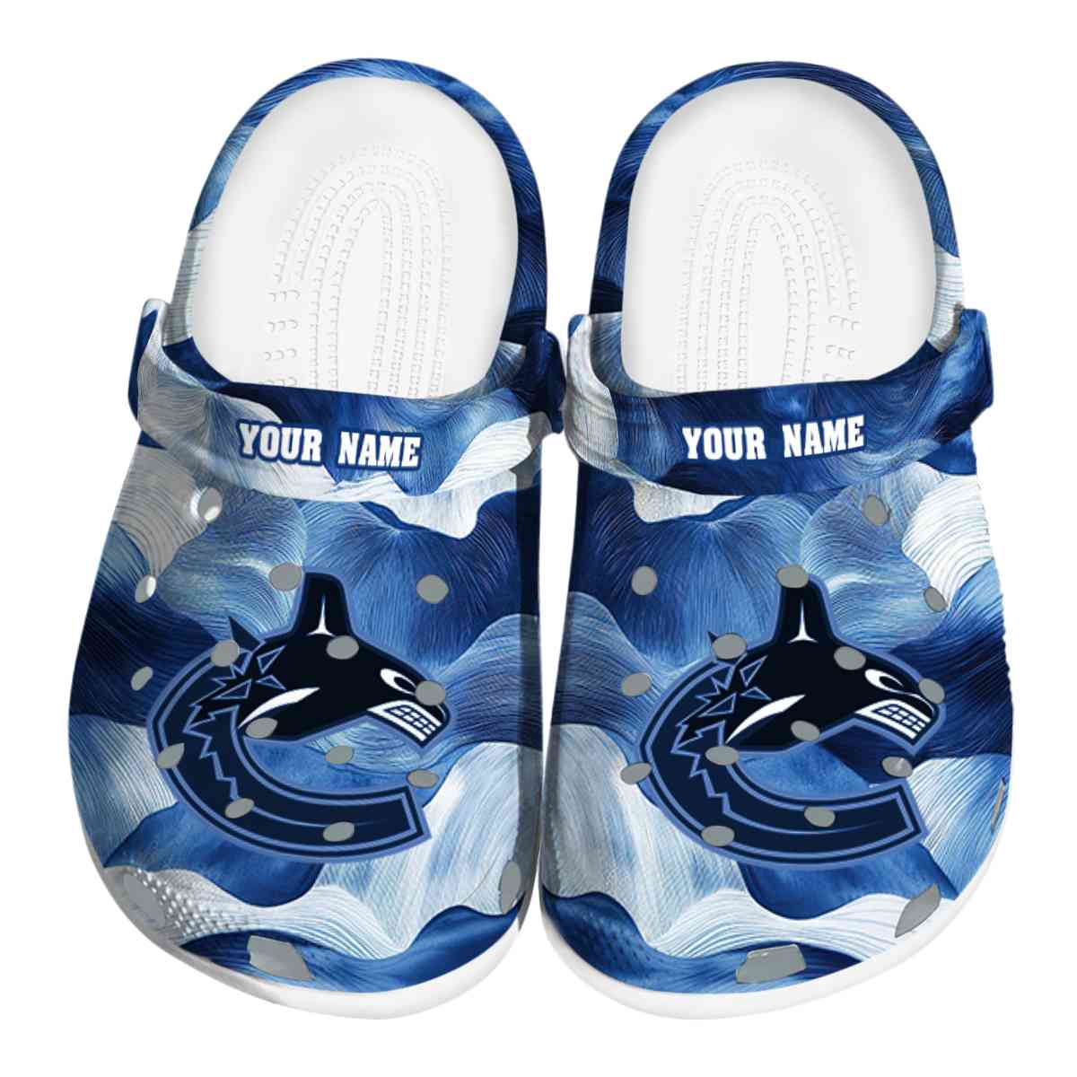 footwearmerch vancouver canucks nhl sport crocs crocband clogs shoes comfortable for men women and kids z2ilv