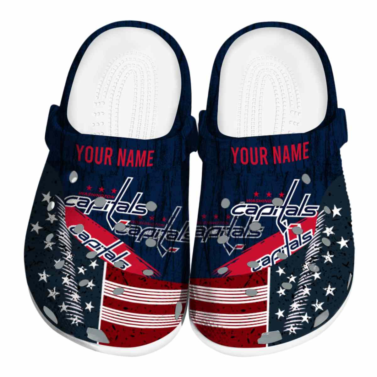 footwearmerch washington capitals nhl sport crocs crocband clogs shoes comfortable for men women and kids 8y1uq