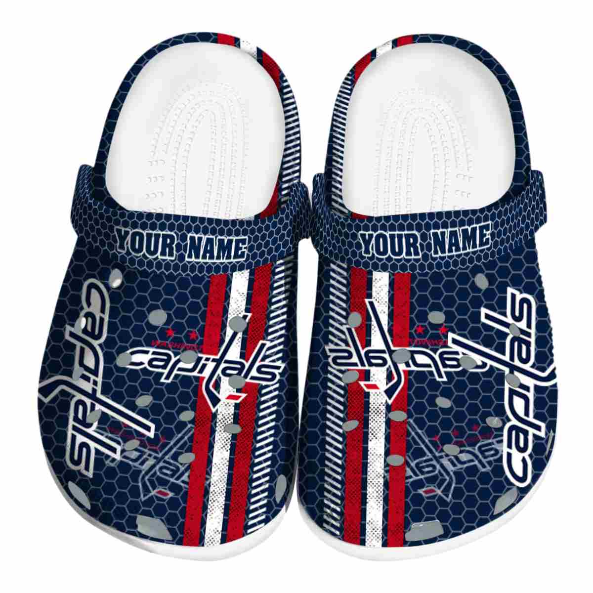 footwearmerch washington capitals nhl sport crocs crocband clogs shoes comfortable for men women and kids oucsa