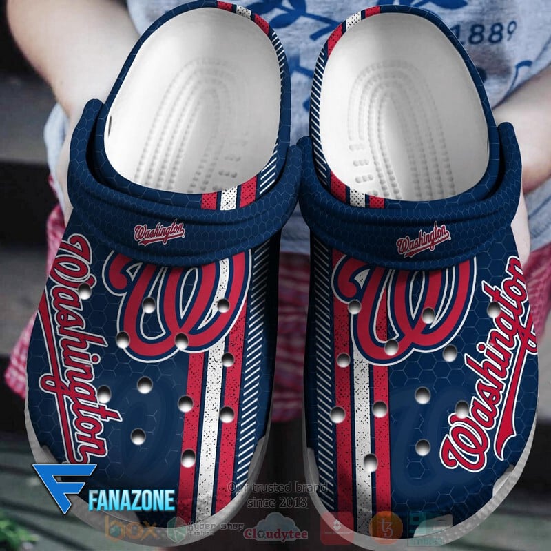 footwearmerch washington nationals mlb sport crocs clogs crocband shoes comfortable for men women and kids xvzgg