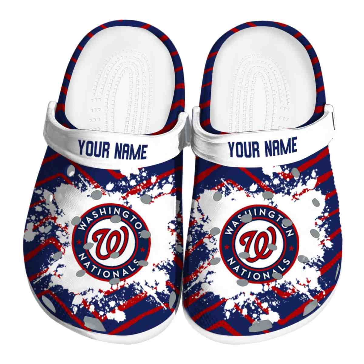 footwearmerch washington nationals mlb sport crocs crocband clogs shoes comfortable for men women and kids 5agor