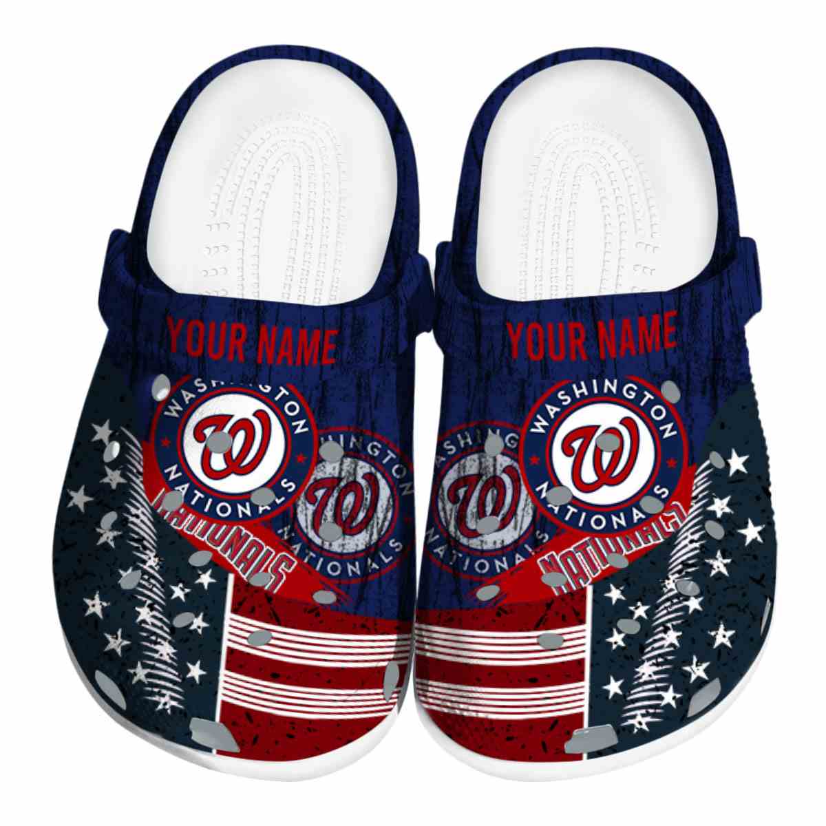 footwearmerch washington nationals mlb sport crocs crocband clogs shoes comfortable for men women and kids 9itfl