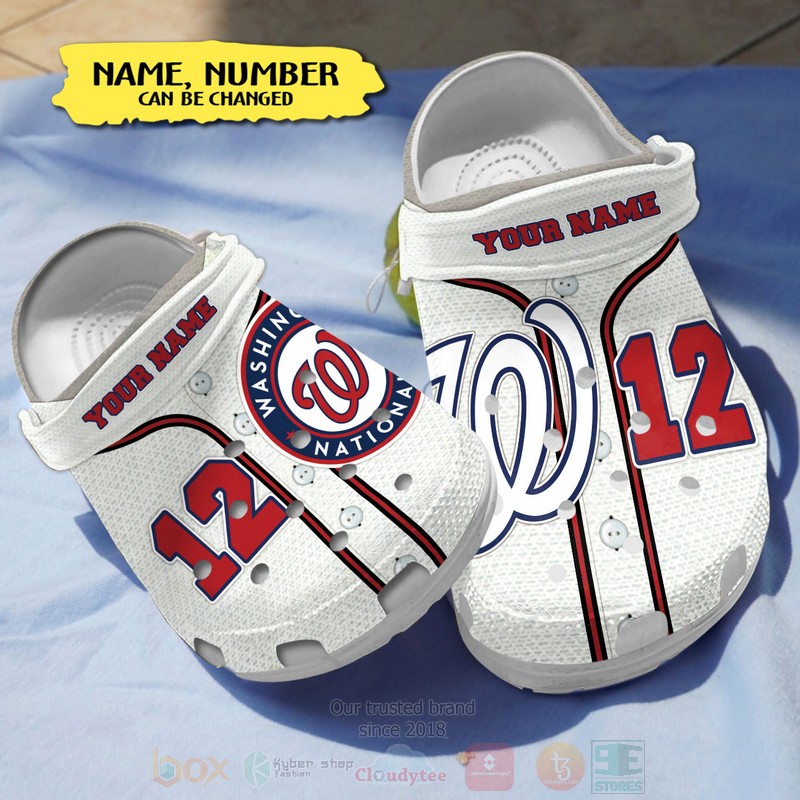 footwearmerch washington nationals mlb sport crocs crocband clogs shoes comfortable for men women and kids jqnzf